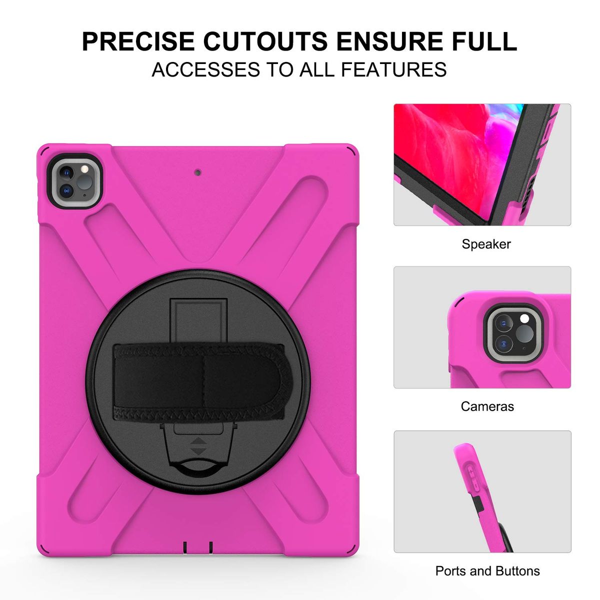 GENERICO - FUNDA ARMOR PARA TABLET XIAOMI PAD 6 FUCSIA