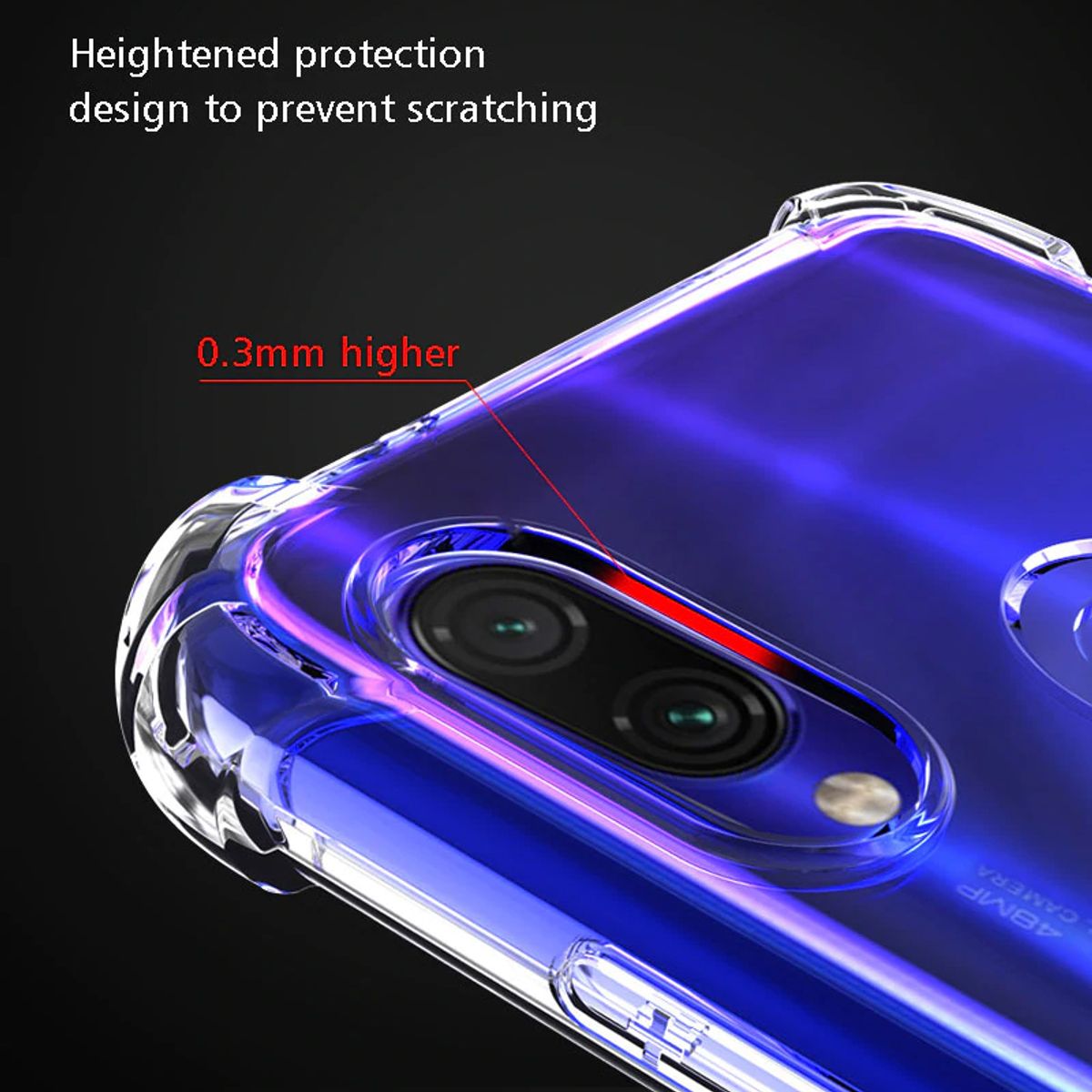 GENERICO - Case Funda Protector SAMSUNG S25 FE - TRANSPARENTE ANTI IMPACTO