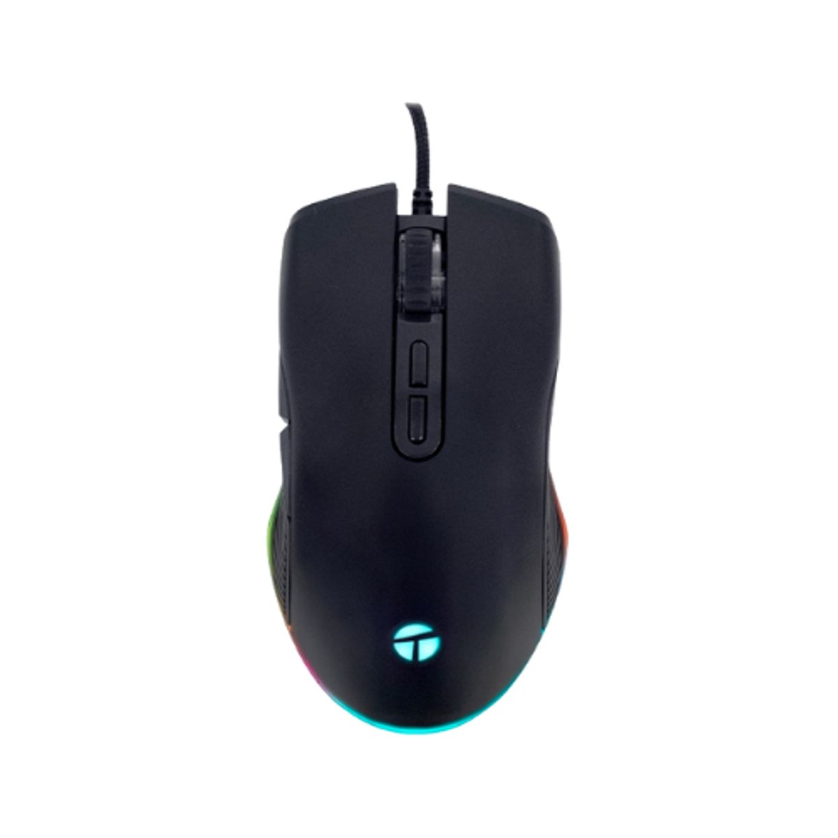 TEROS - Mouse Gamer Teros TE-1233G DPI hasta 7200 RGB7 Botones USB Negro