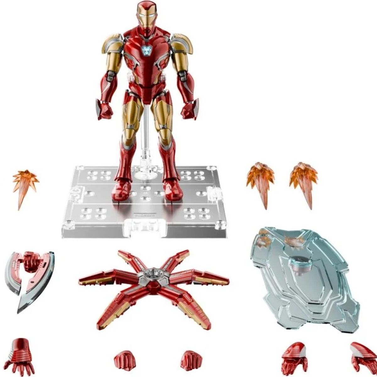 Hasbro - Iron Man MK85 EX de Marvel Infinity Saga Champion Class CC01EX DELUXE EDITION