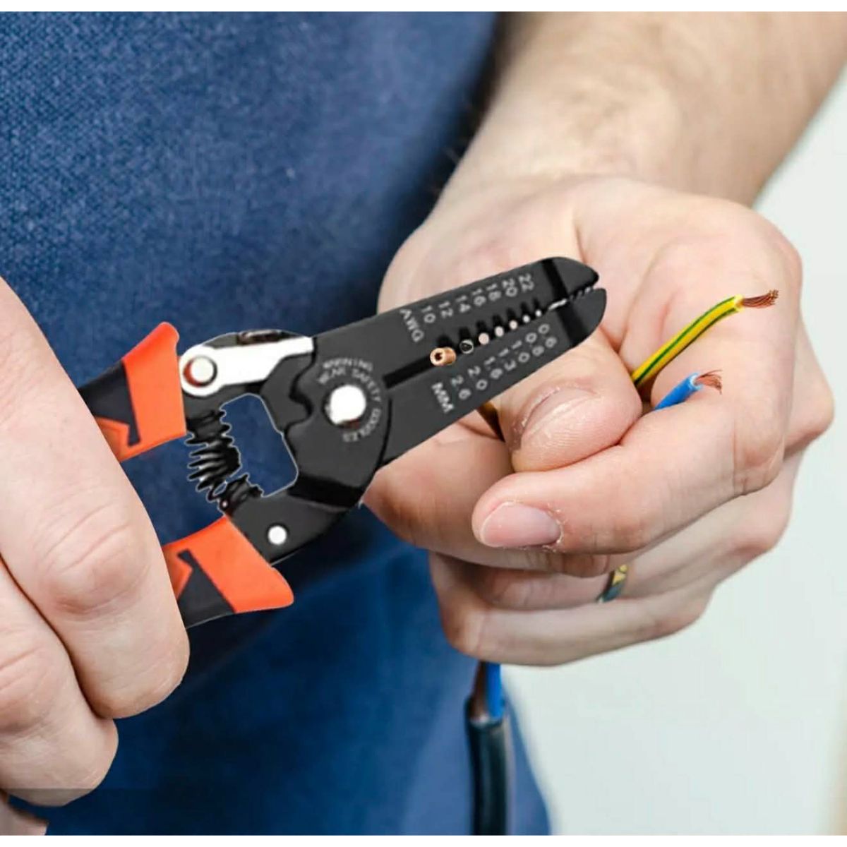 GENERICO - Alicate pelacable 6 PVC