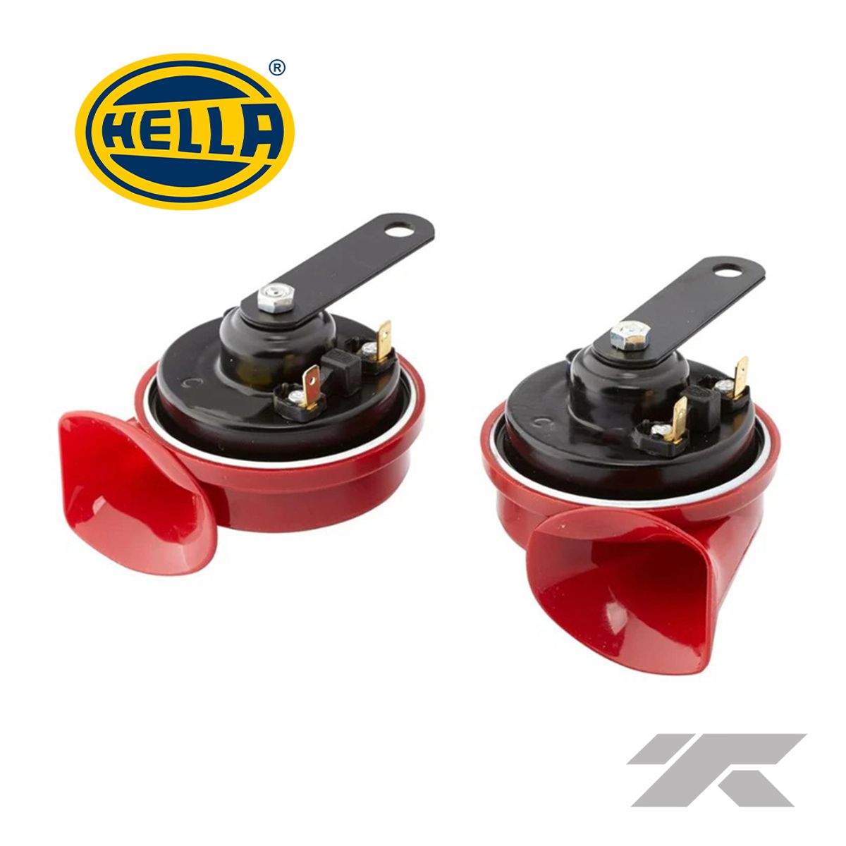 HELLA - Claxon Hella Tipo Caracol 12v Rojo