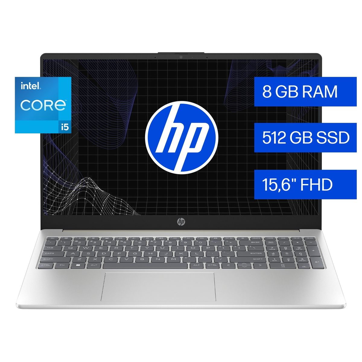 HP - Notebook HP Core 5 8GB 512GB SSD 156