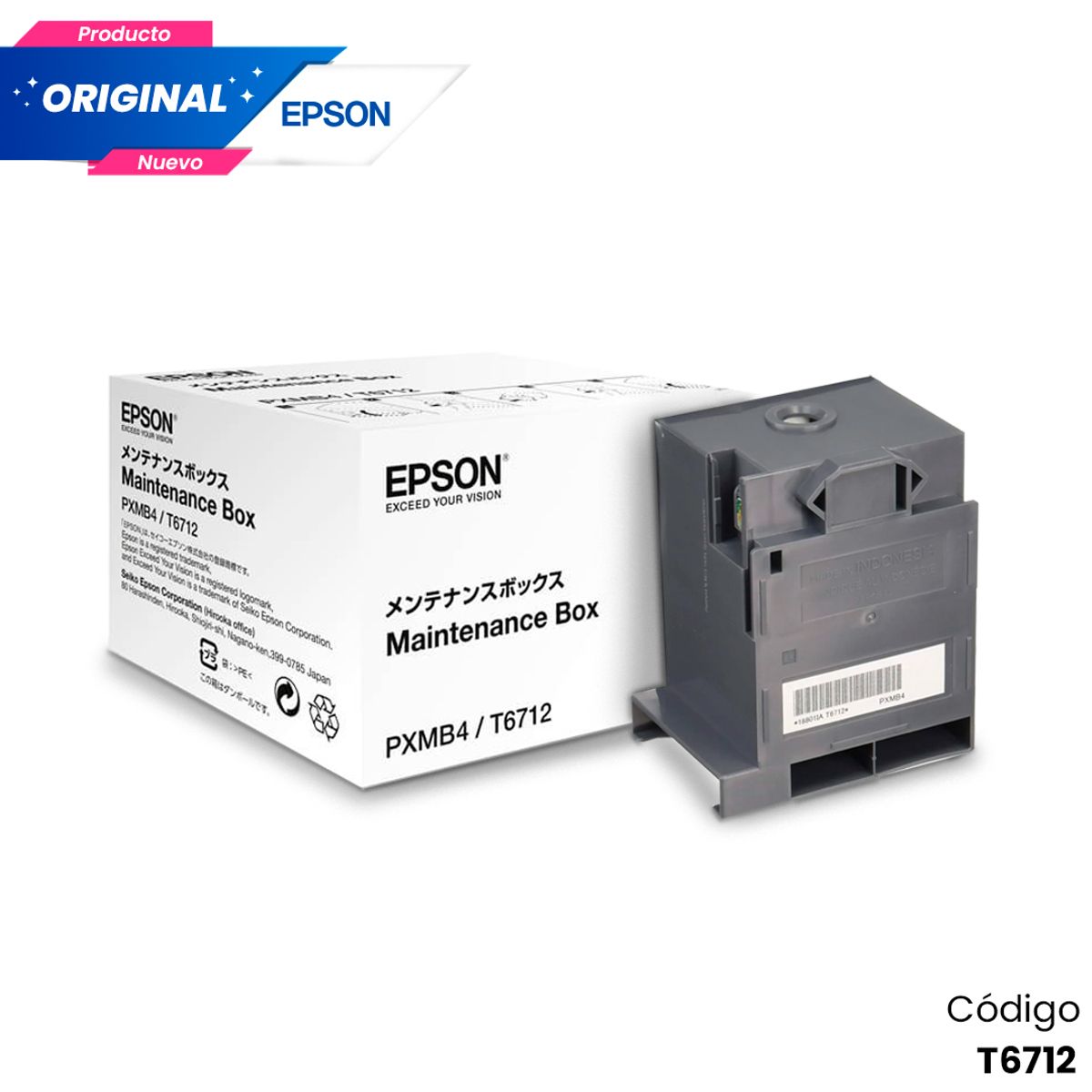 EPSON - Caja de Mantenimiento Epson T671200 Original