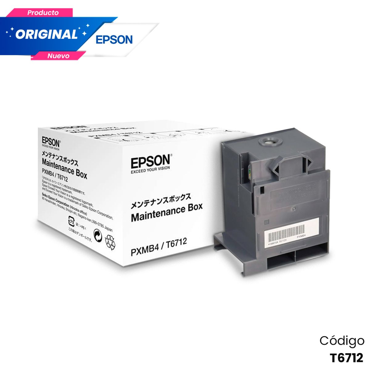 EPSON - Caja de Mantenimiento Epson T671200 Original