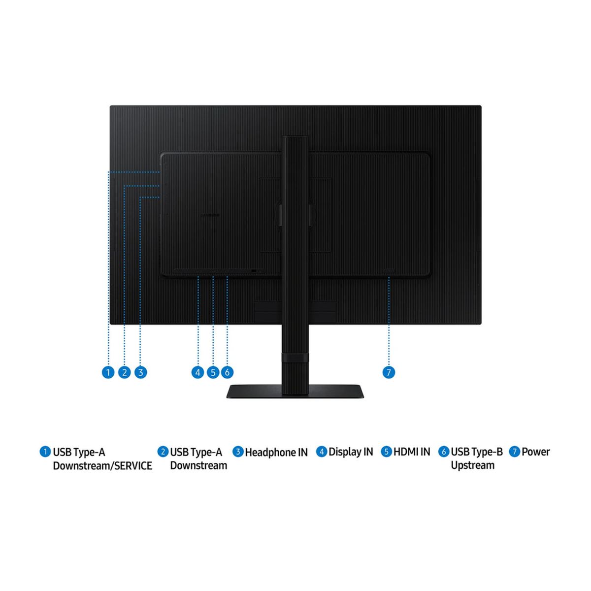 SAMSUNG - MONITOR 27 SAMSUNG VIEWFINITY S8 D802 4K UHD PIVOTE