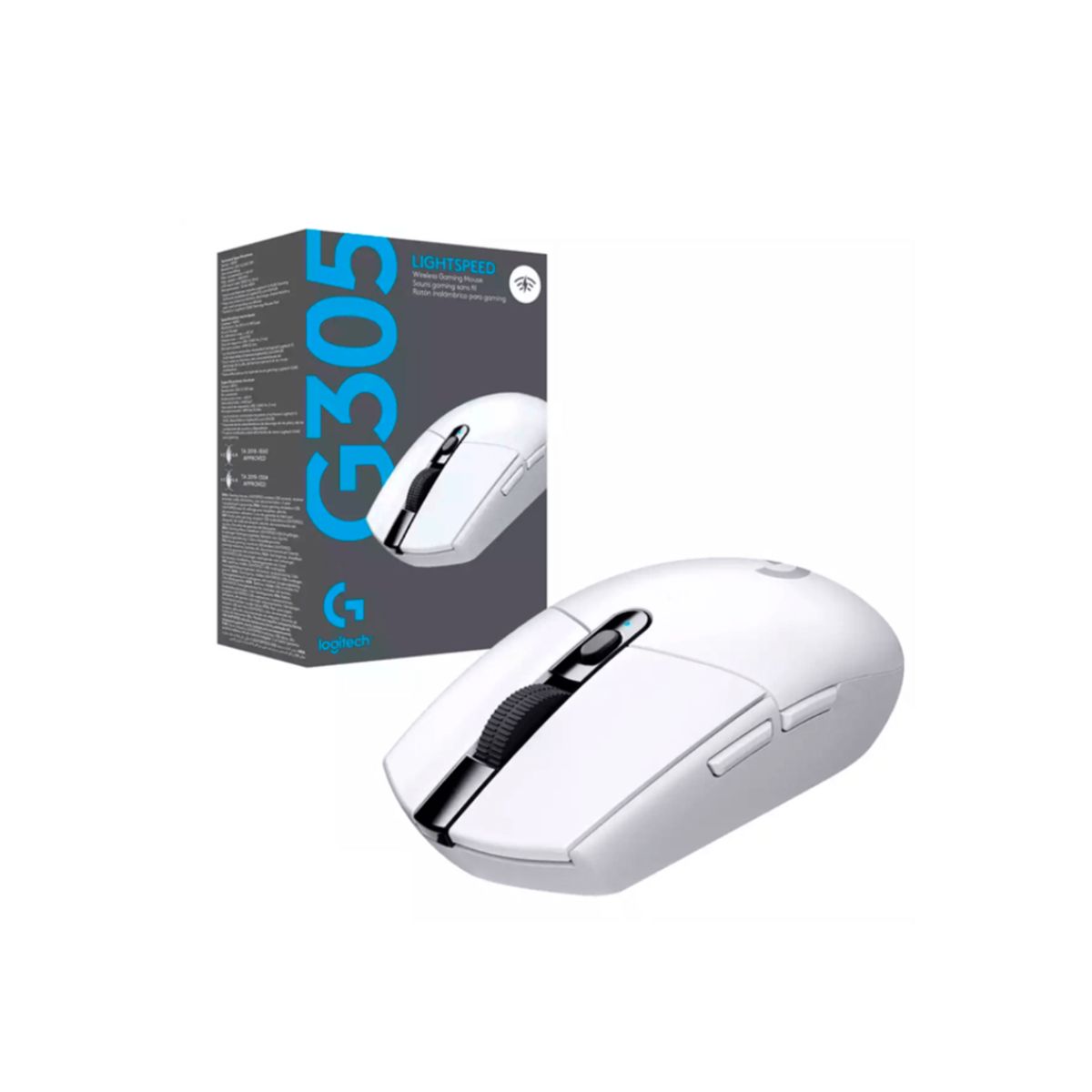 LOGITECH - MOUSE LOGITECH G305 LIGTHSPEED INALAMBRICO BLANCO