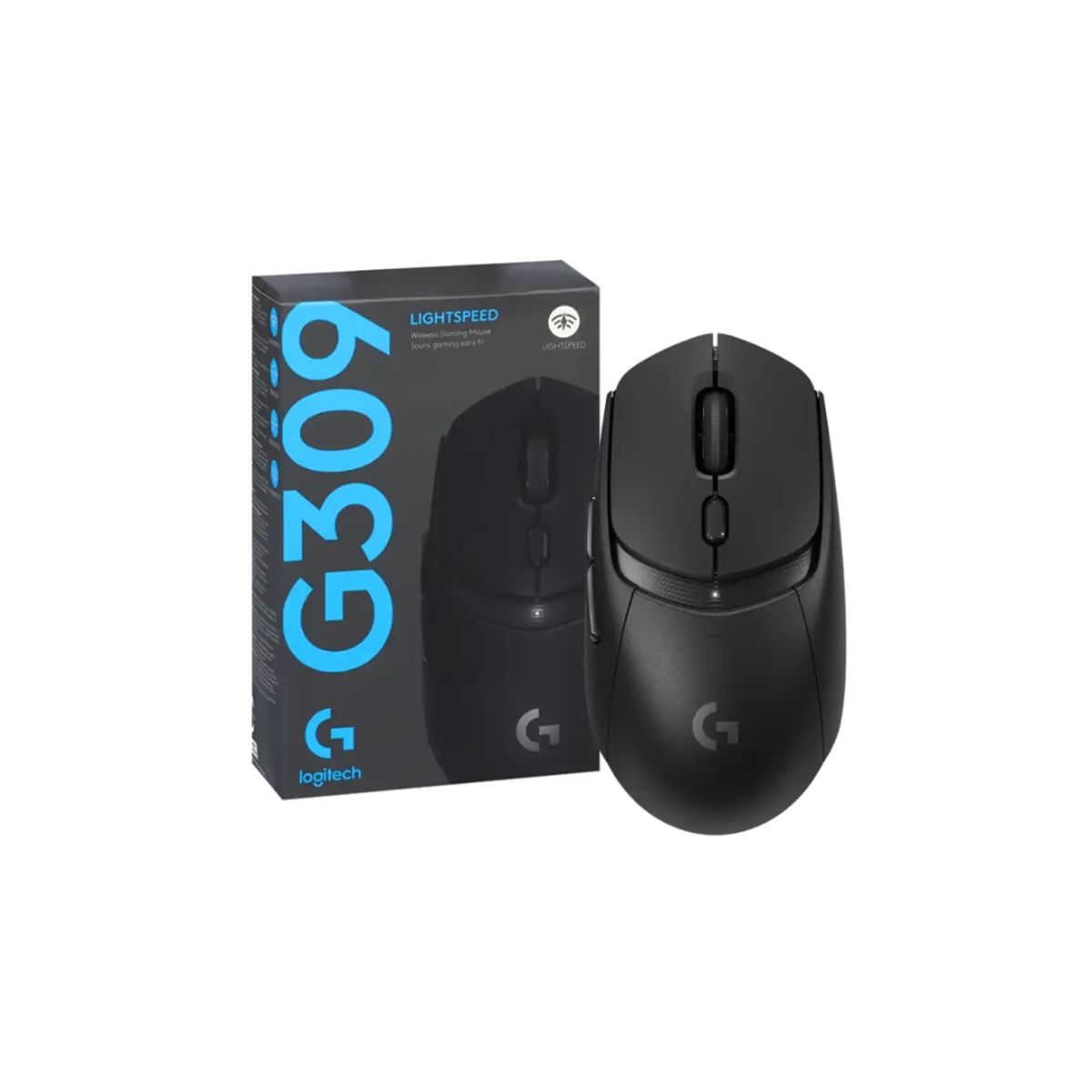 LOGITECH - MOUSE LOGITECH G309 LIGHTSPEED INALAMBRICO BT 25K DPI LIGHTFORCE NEGRO