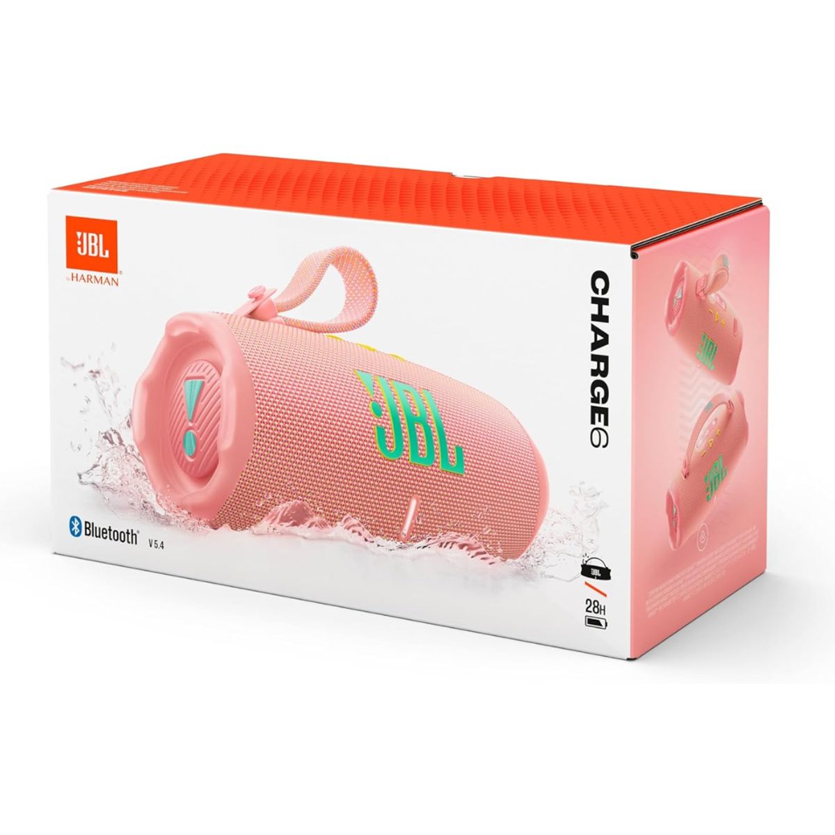 JBL - Parlante Jbl Charge 6 Bluetooth color Rosado pasión