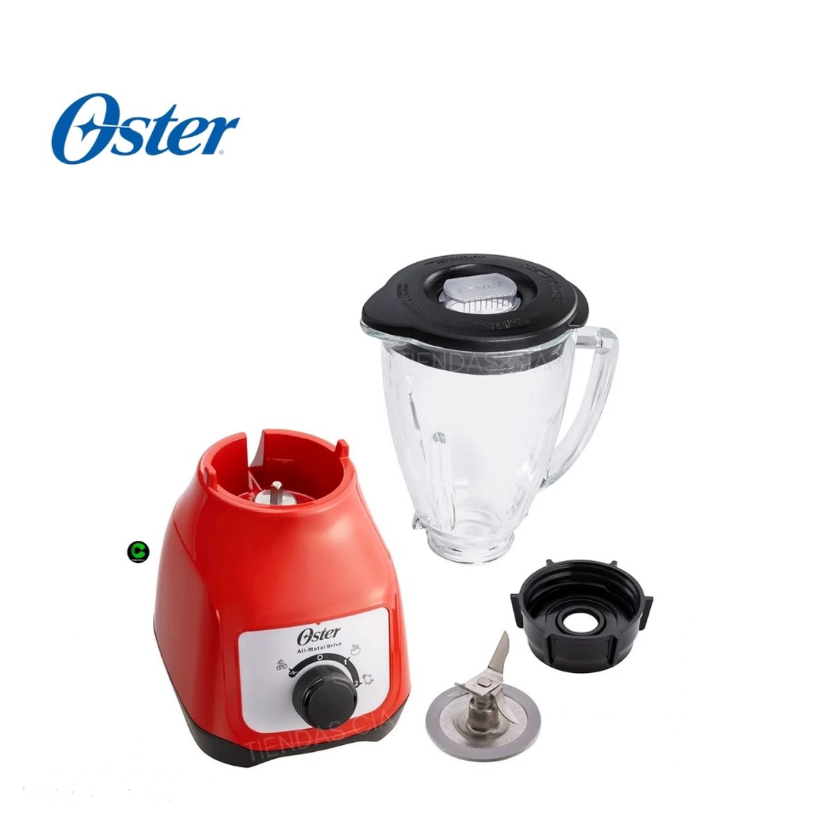 OSTER - Combo Oster Licuadora BLSTKAG-RRD y Freidora CKSTAF60WMDF