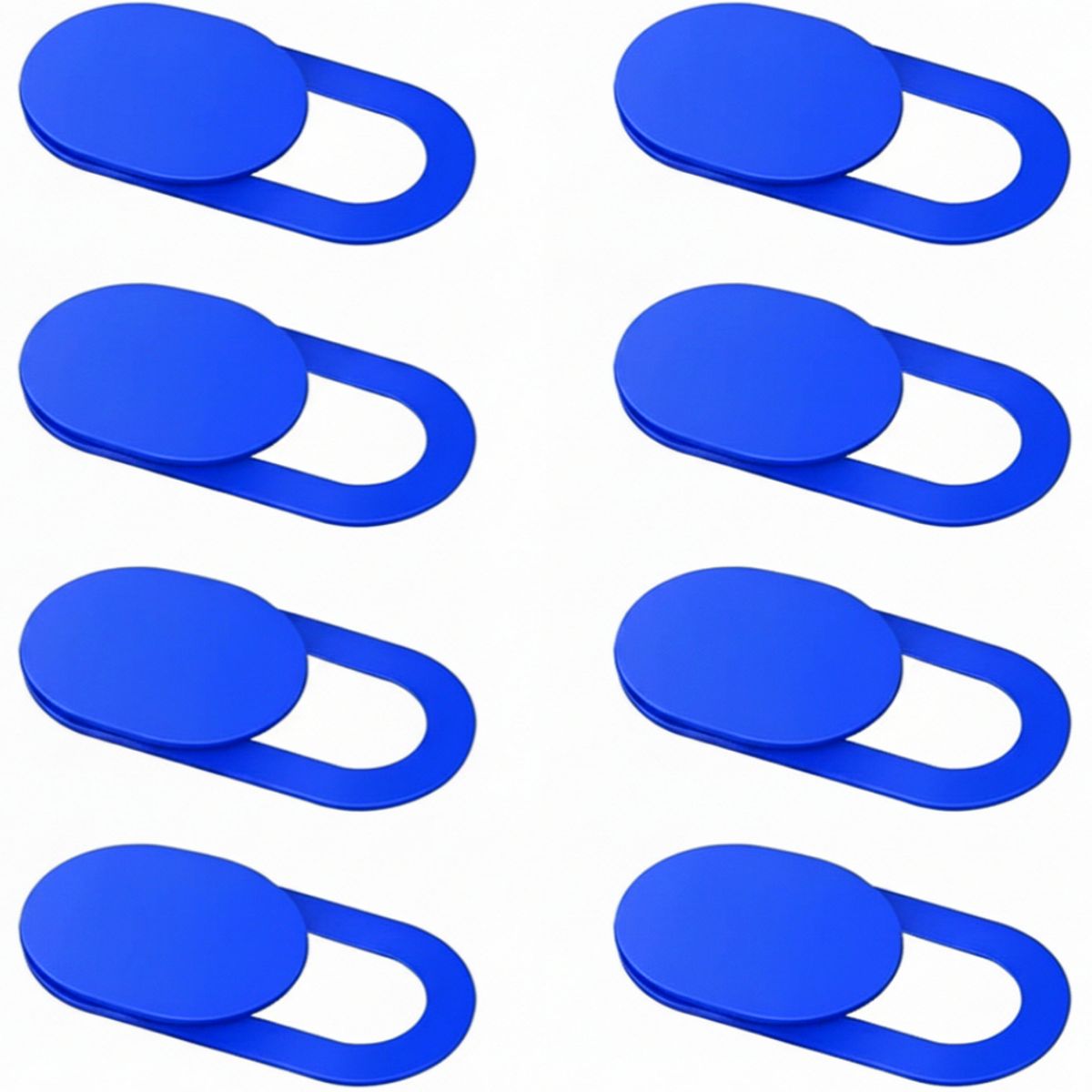 GENERICO - Protector Webcam Cubierta Anti-espía Privacidad Cámara Web/Pack 8 unid