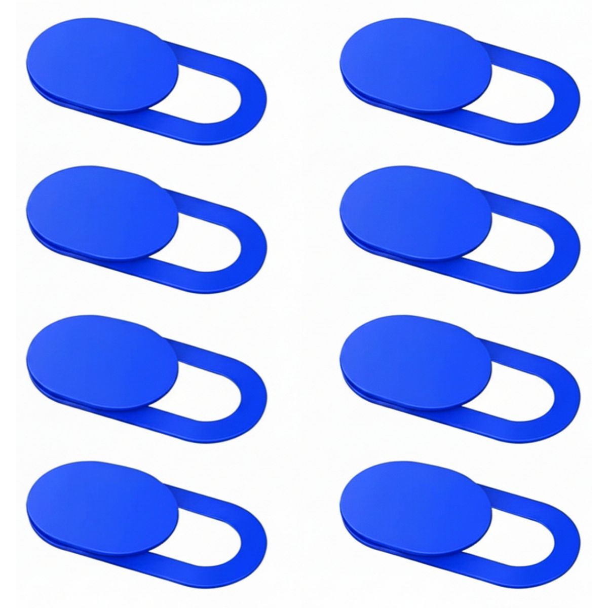 GENERICO - Protector Webcam Cubierta Anti-espía Privacidad Cámara Web/Pack 8 unid