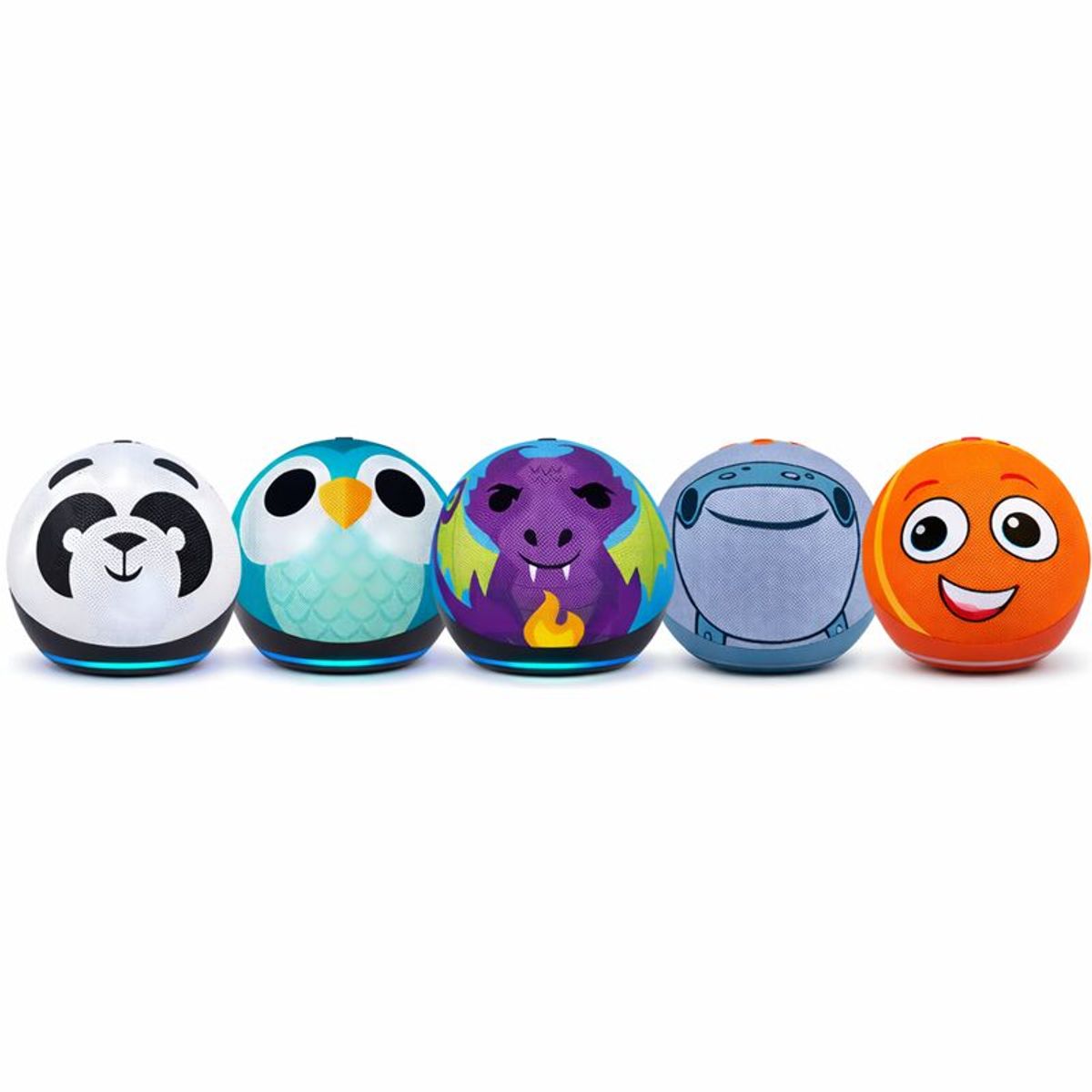 GENERICO - Parlante Inteligente Alaxe Bluetooth Con Comando De Voz Niño Panda