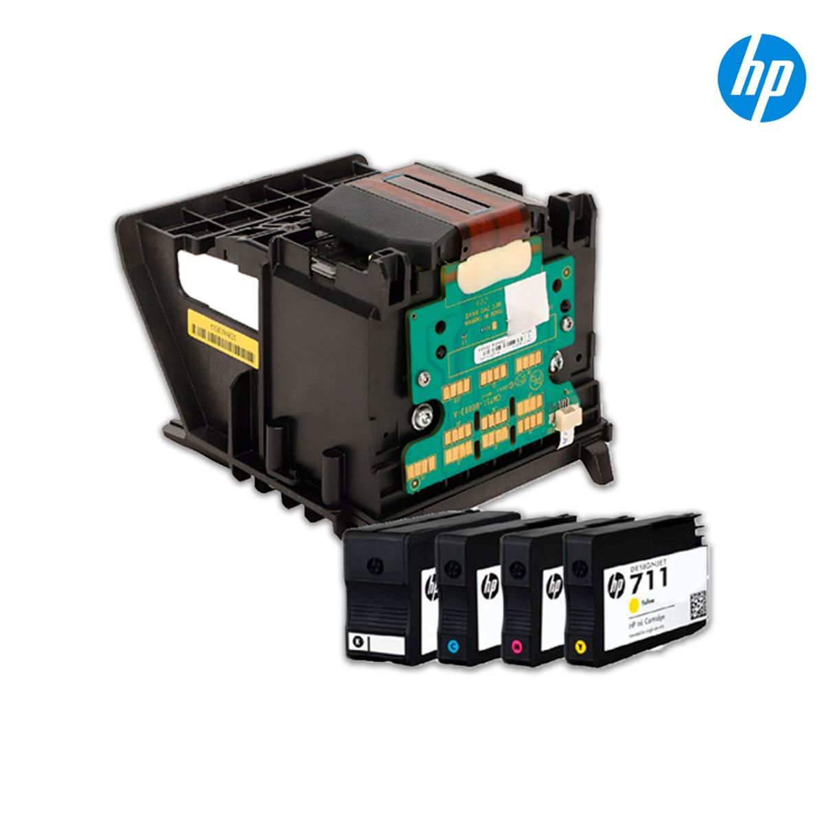 HP - Cabezal HP 711 Original Negro
