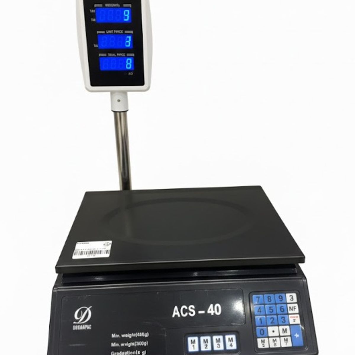 GENERICO - Balanza Digital Electronica De Mesa Bodeguera Portatil