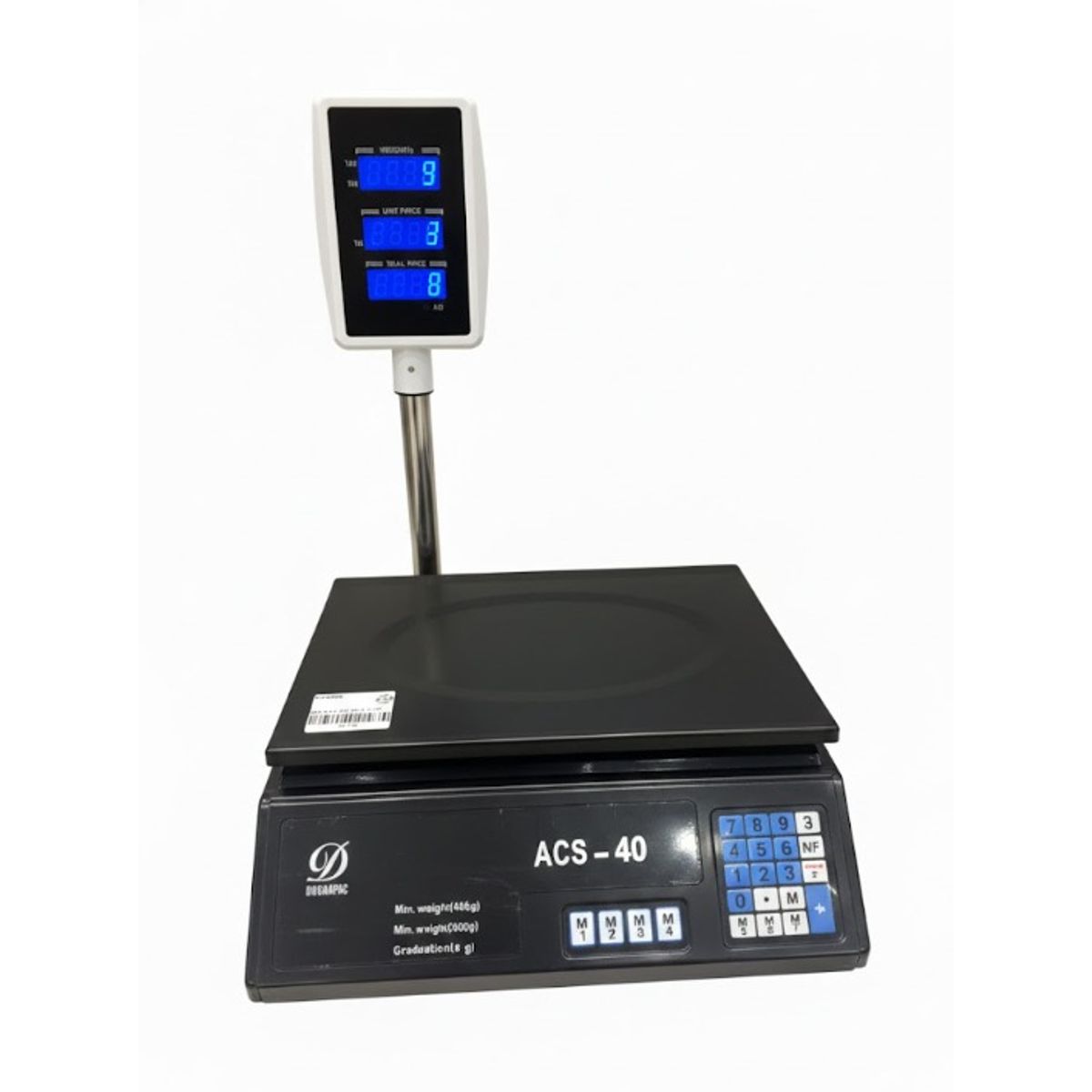 GENERICO - Balanza Digital Electronica De Mesa Bodeguera Portatil