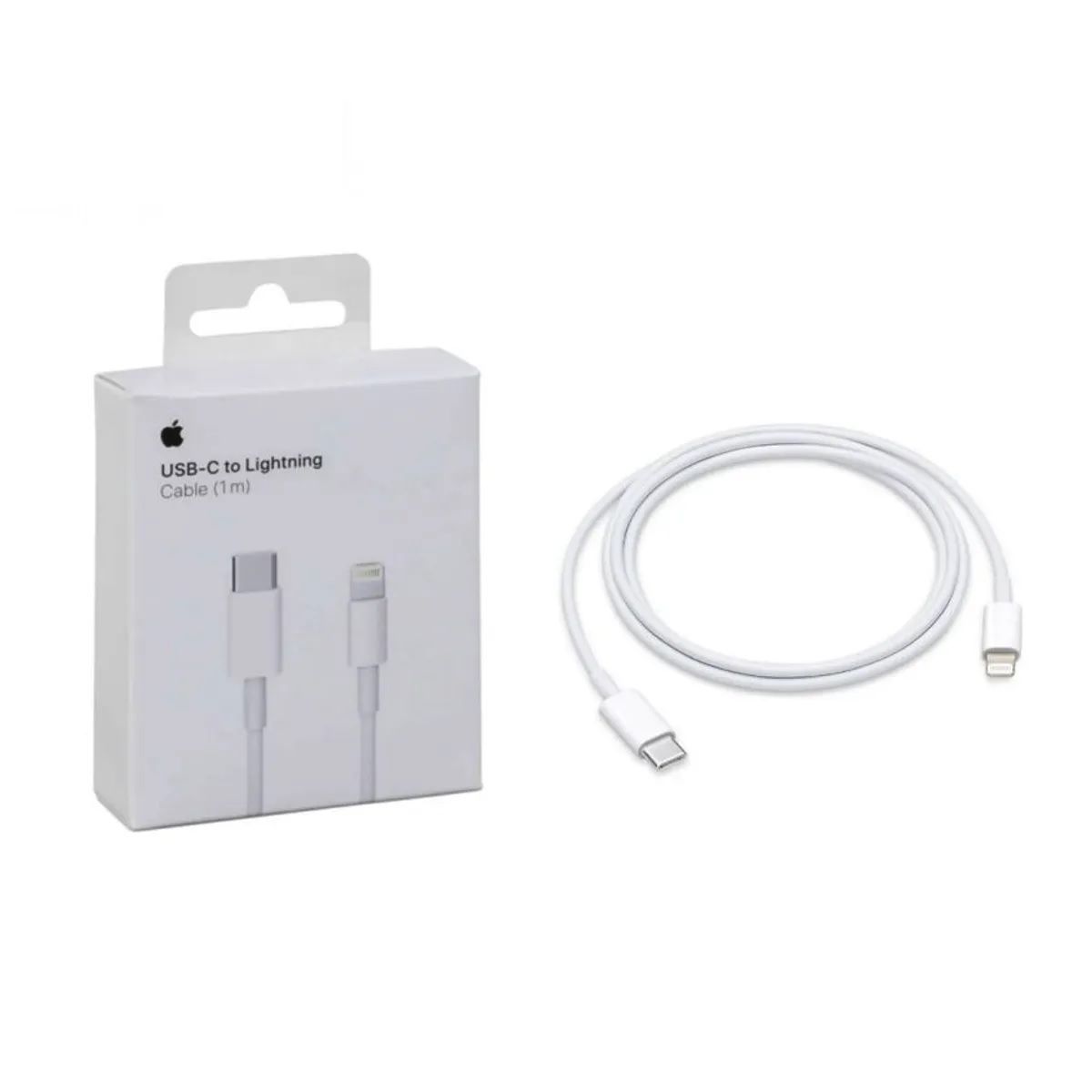 OEM - CABLE USB-C A CONECTOR LIGHTNING 1M DE CARGA RAPIDA