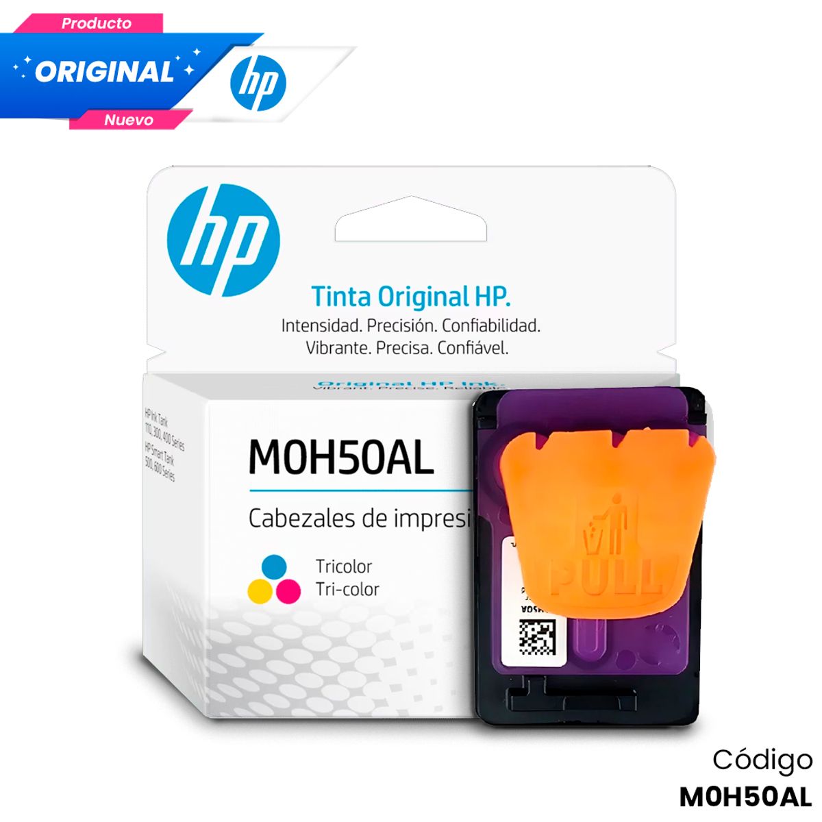 HP - Cabezal HP M0H50AL Original Tricolor