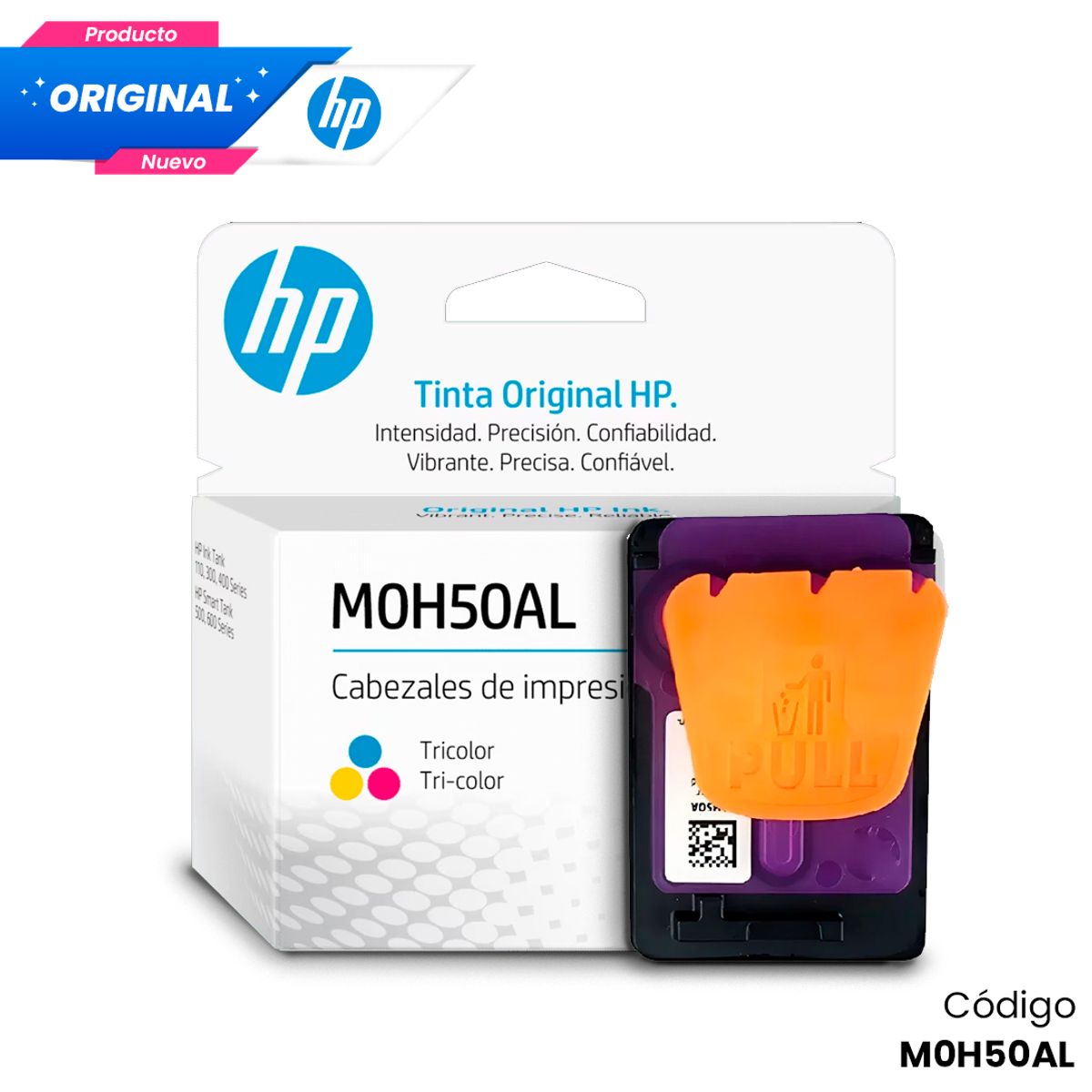 HP - Cabezal HP M0H50AL Original Tricolor