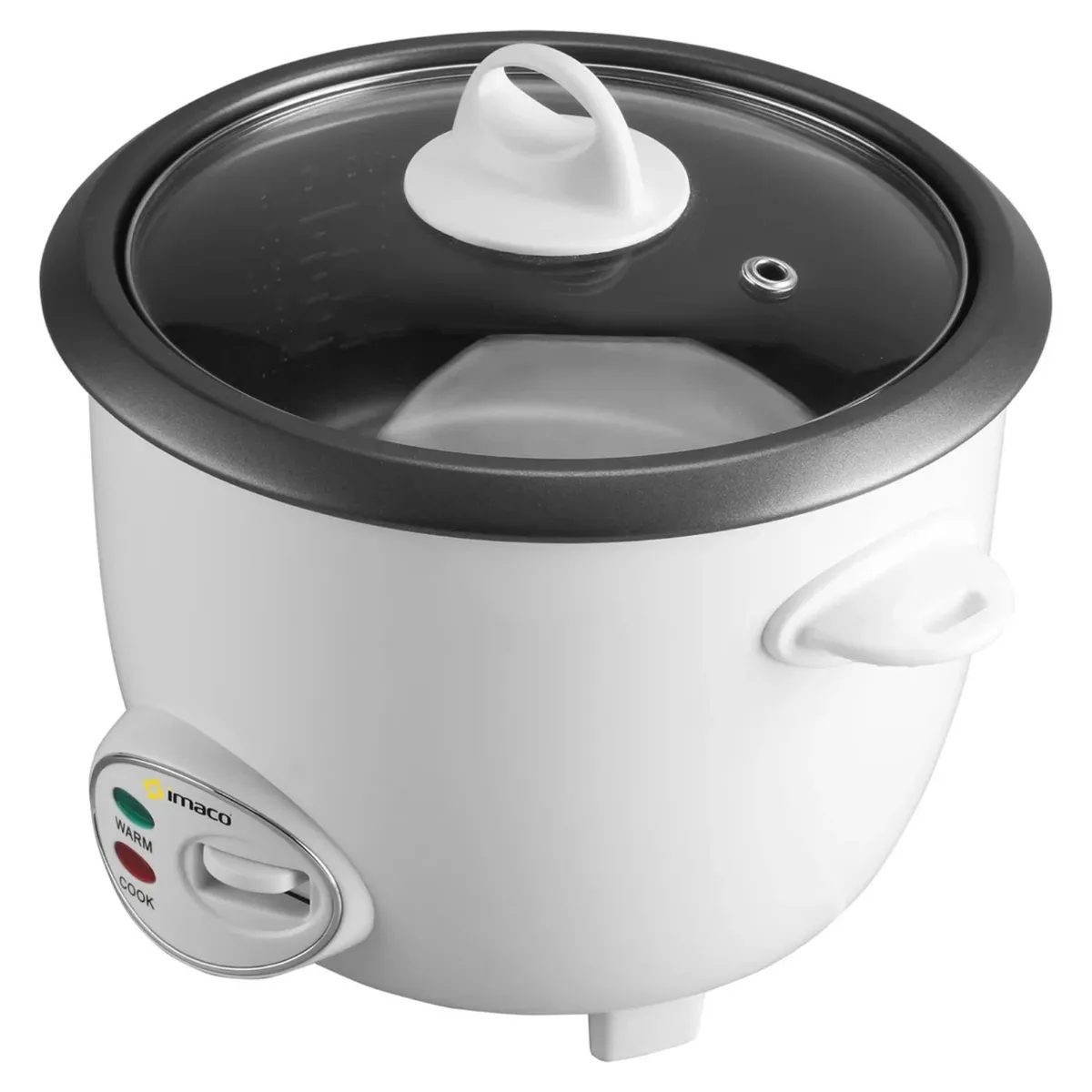 IMACO - Olla Arrocera Imaco RC6 Multiusos 1.2 Lts Antiadherente Blanco