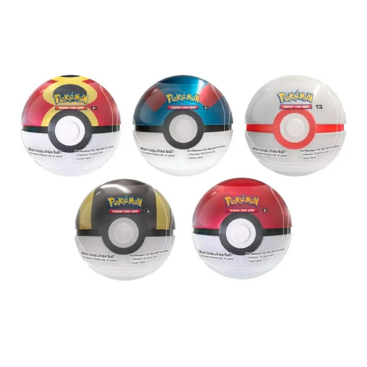 POKEMON - Pokemon TCG Pokeball Tin Ingles 2025 C/u