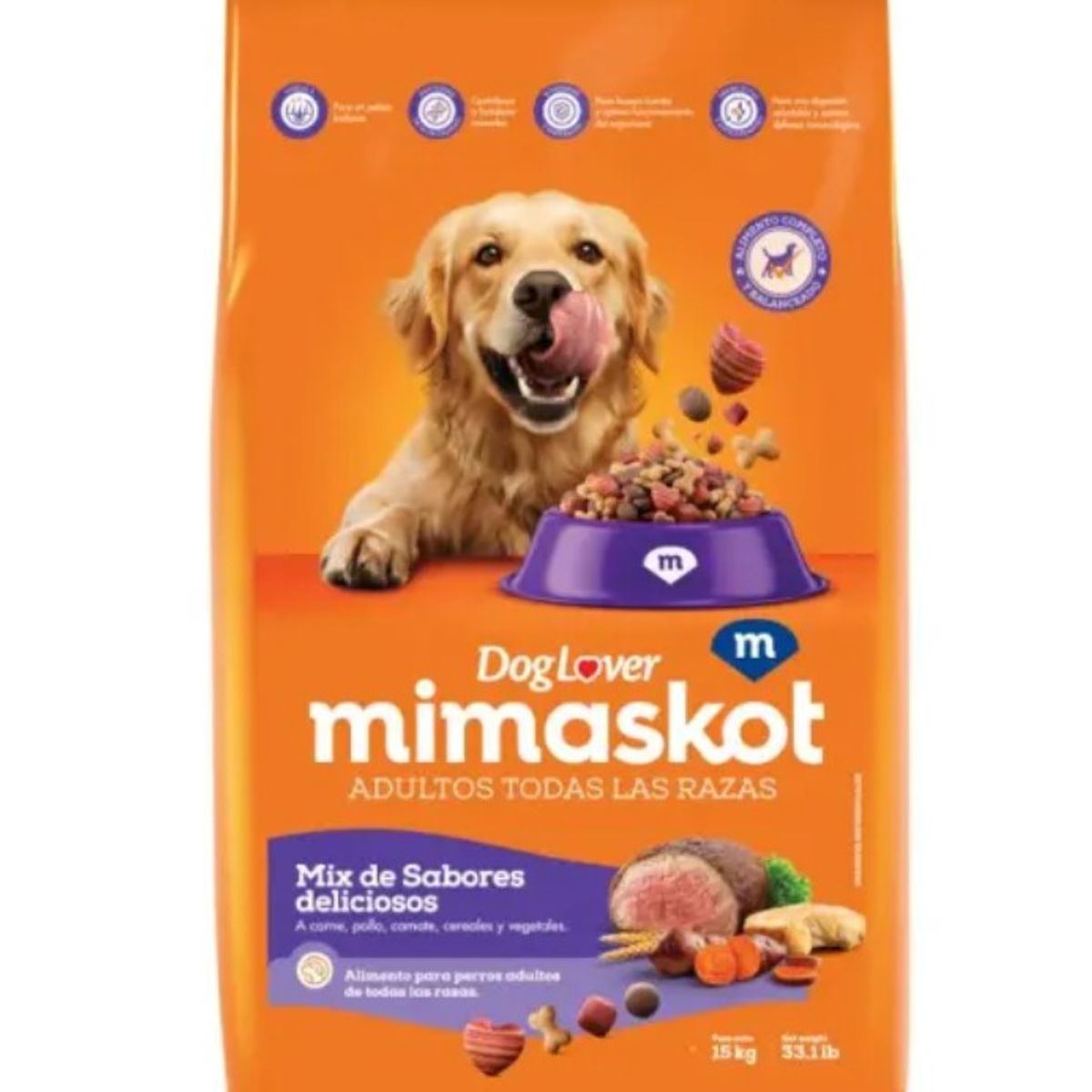 MIMASKOT - MIMASKOT ADULTOS MIX DE SABOR 20KG