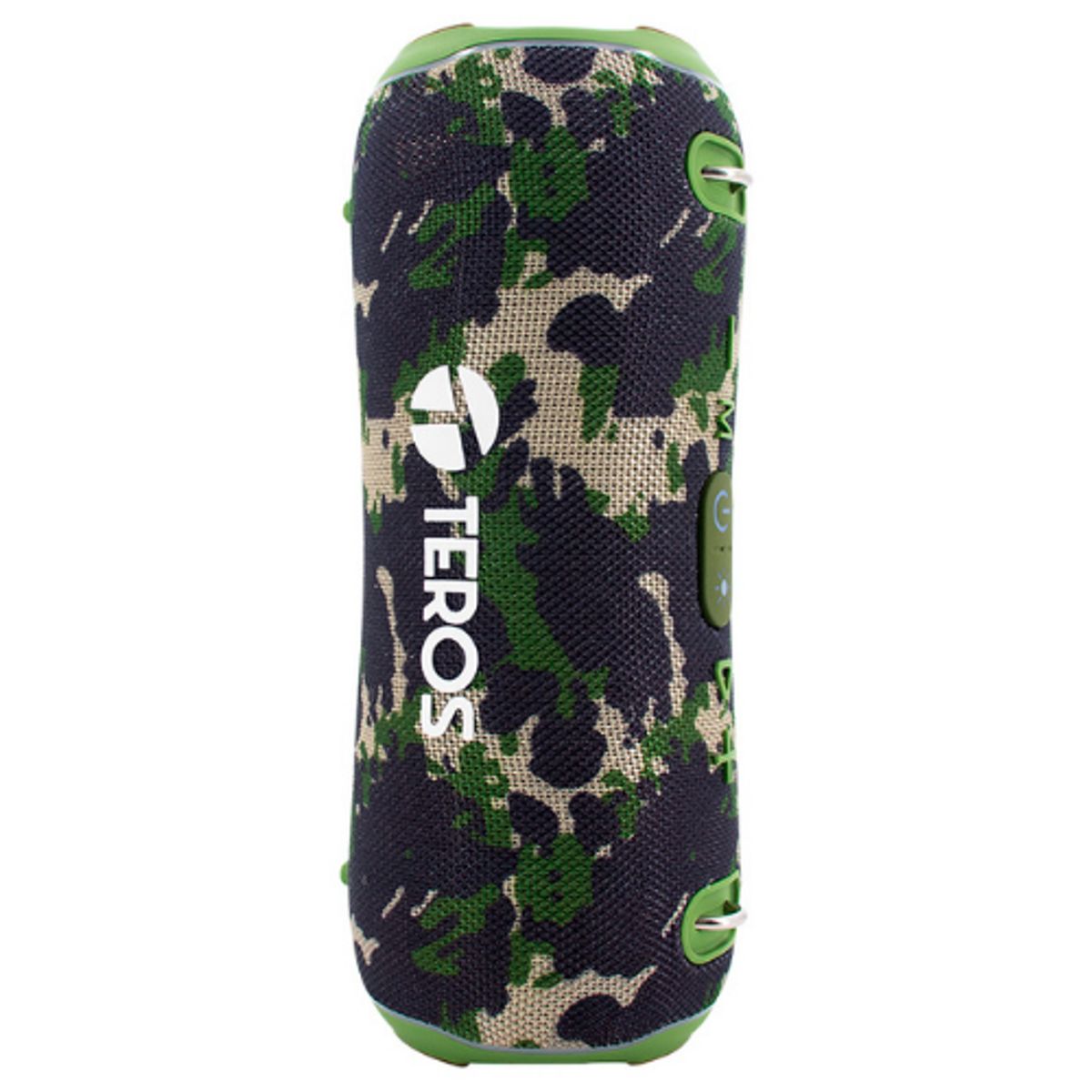 TEROS - Parlante Ultra TE-6046G, color verde militar camuflado, 40 W