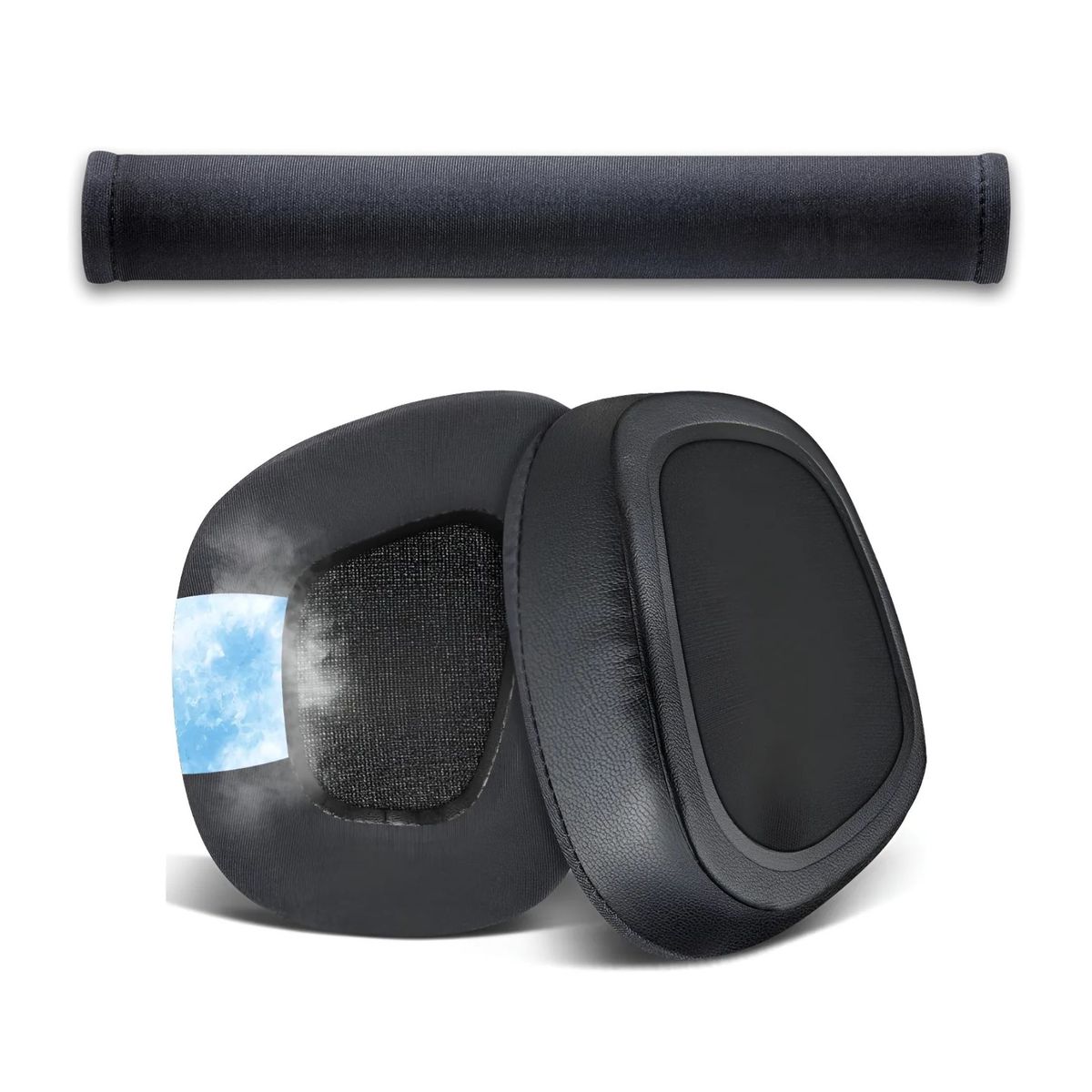 GENERICO - Almohadillas Y Cobertor Vincha Para Corsair Virtuoso Rgb