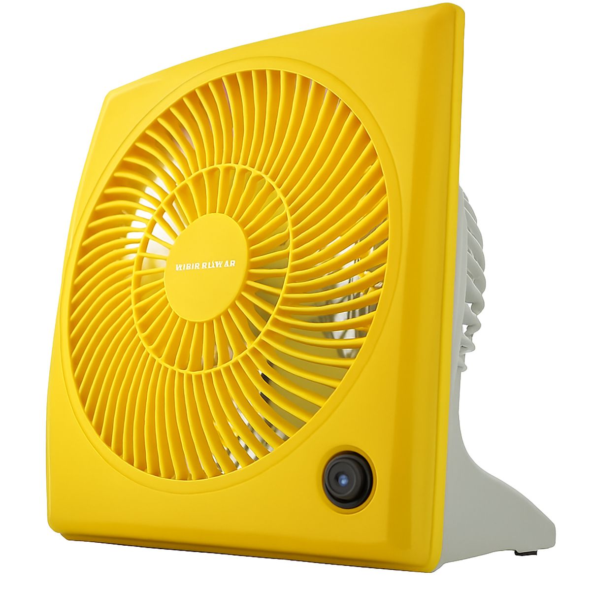 AIR MONSTER - Ventilador de Mesa Air Monster 9 Pulgadas 2 Velocidades 40 Watts 15729 (Color Amarillo)