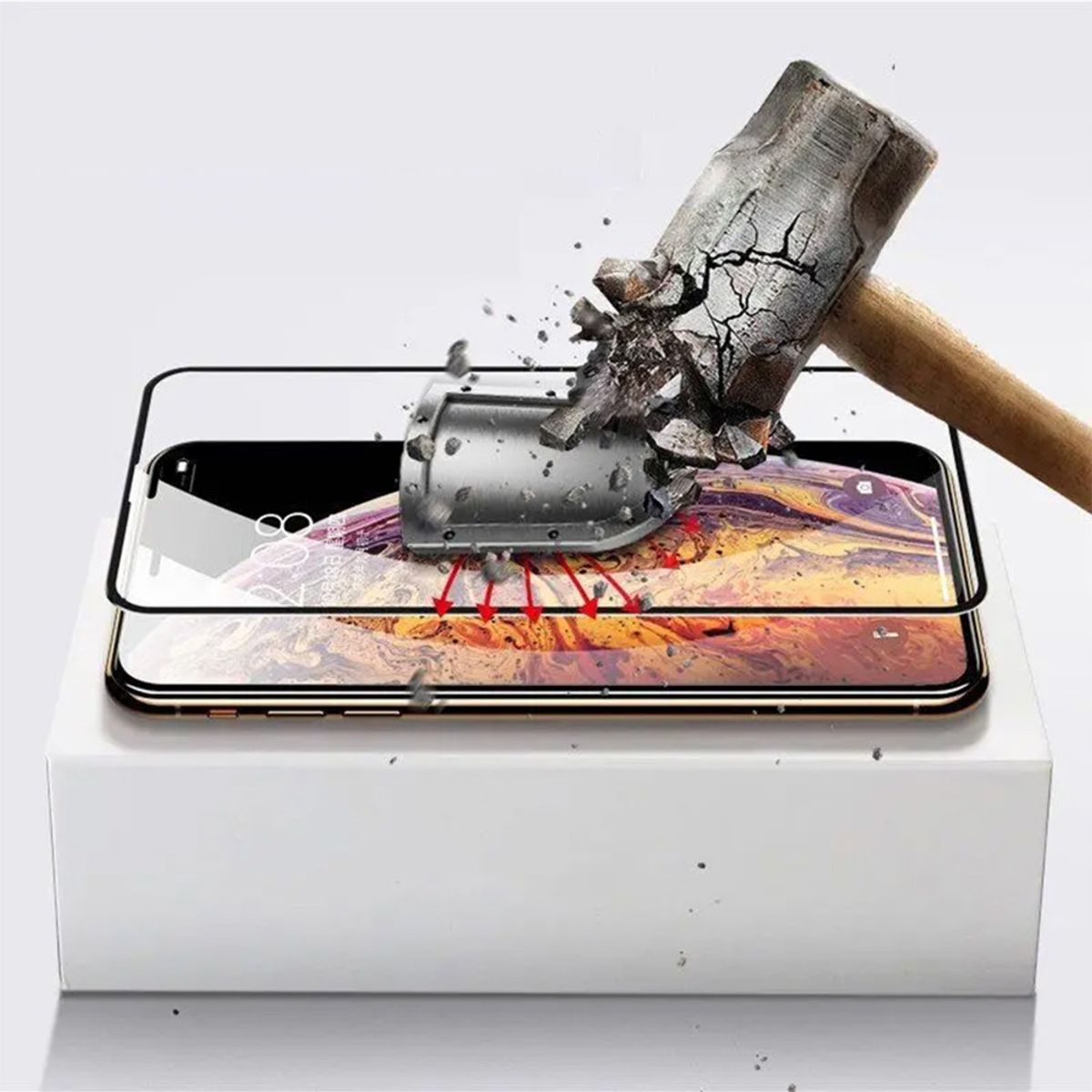 GENERICO - MICA  VIDRIO IPHONE 17 PRO SUPER RESISTENTE