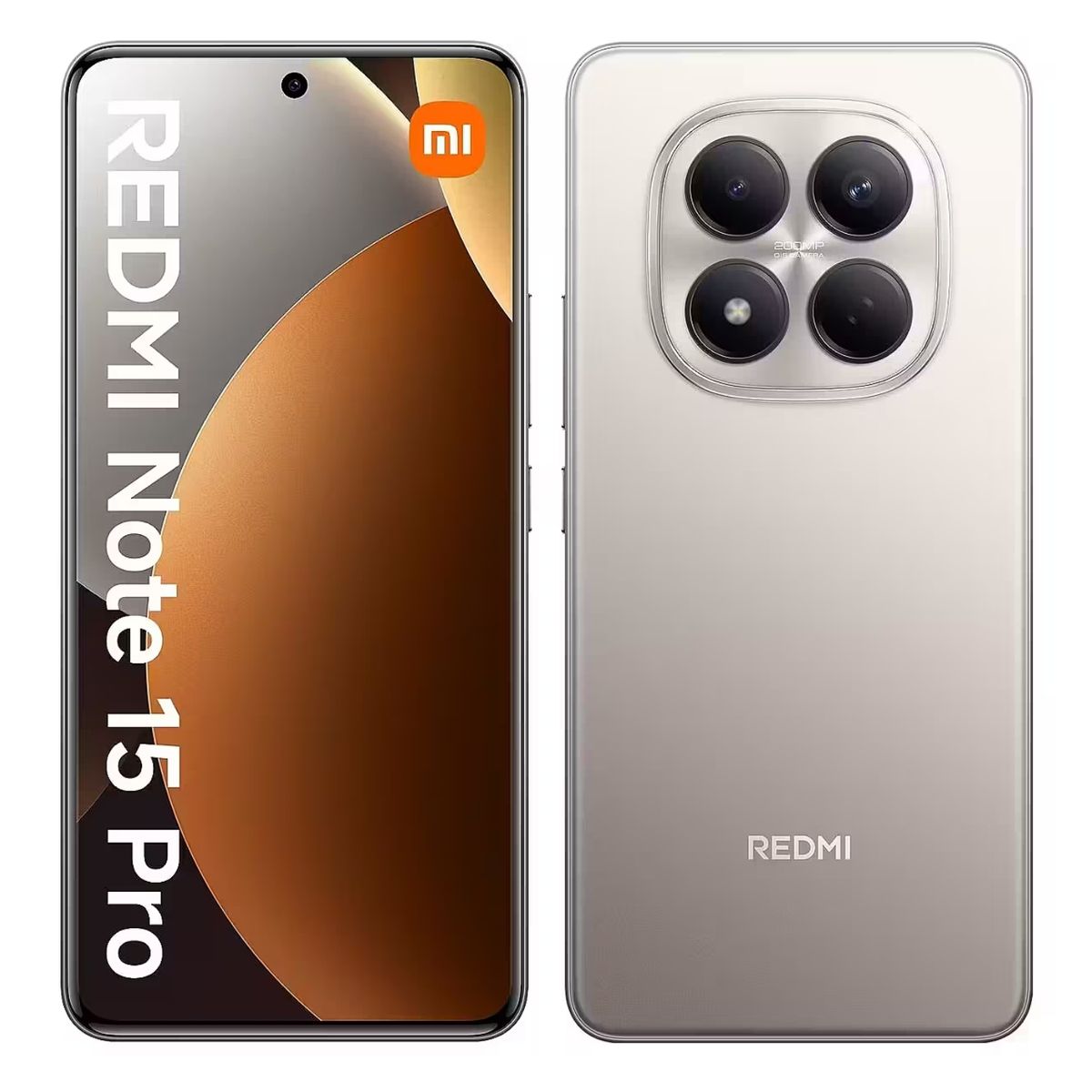 XIAOMI - XIAOMI REDMI NOTE 15 PRO 4G 256GB 8GB RAM TITANIUM