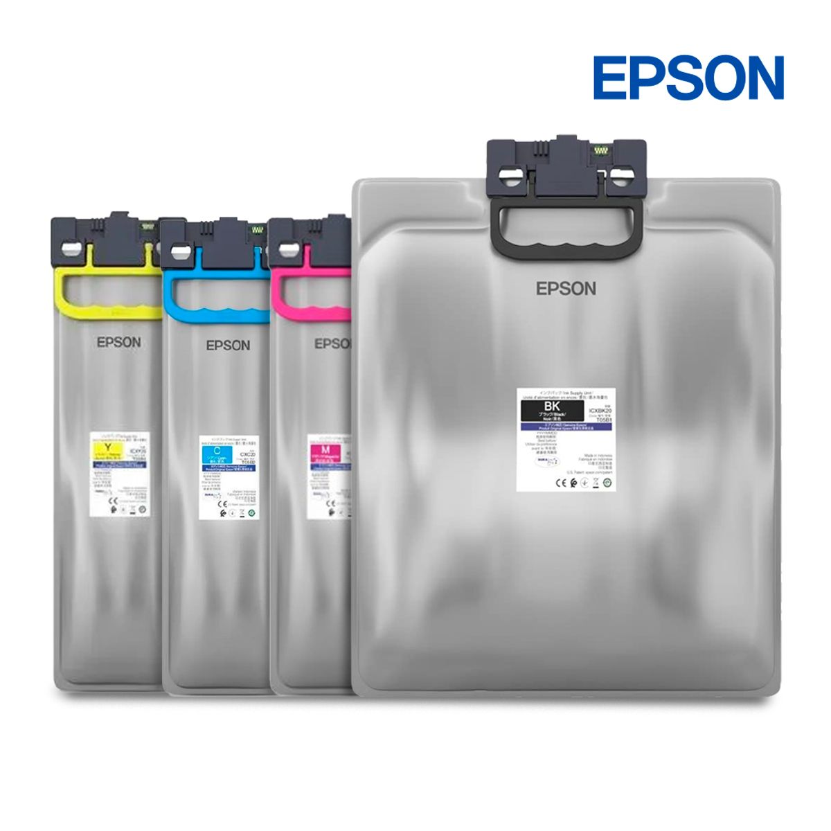 EPSON - Kit Tinta Epson T05B Original Negro Cian Magenta Amarillo