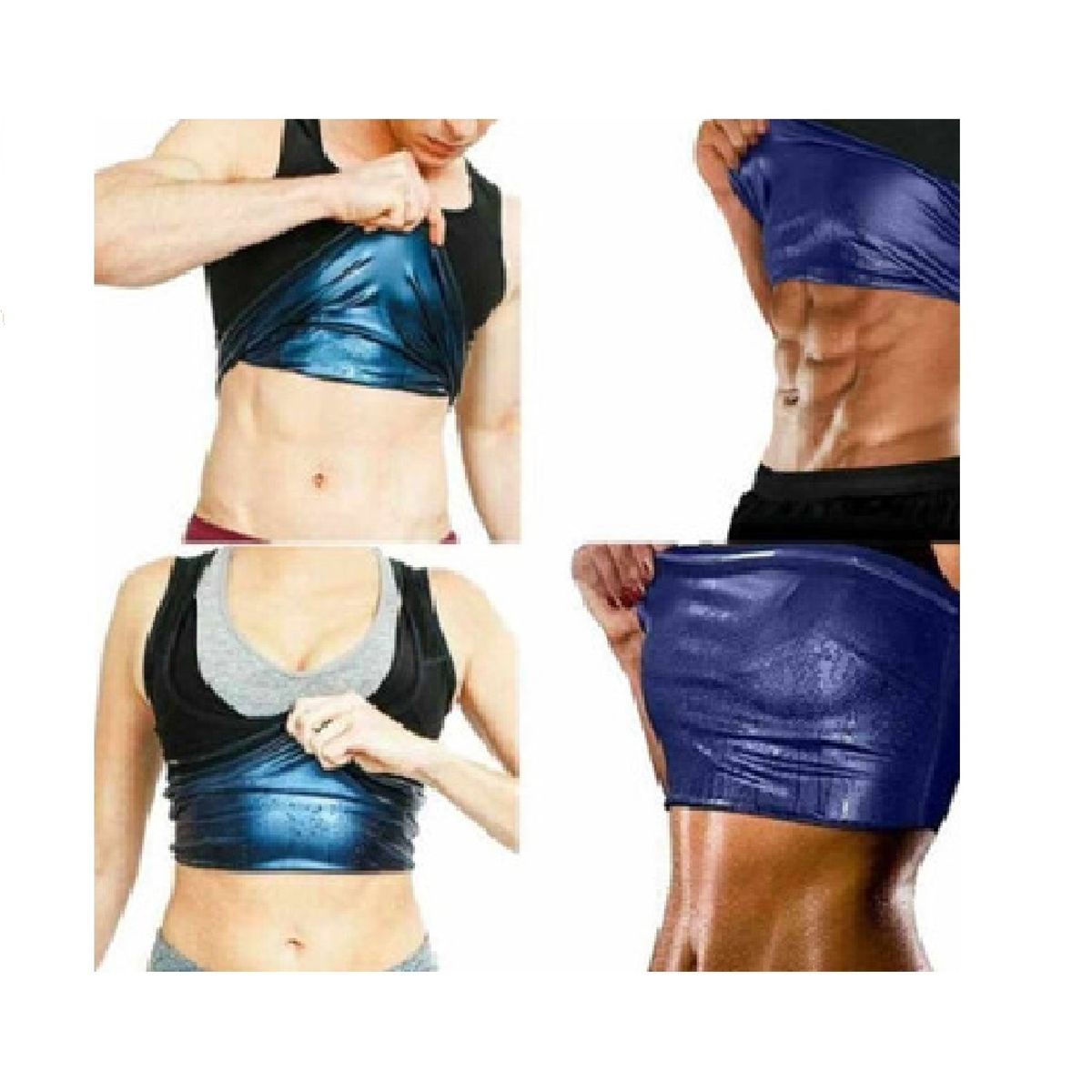 GENERICO - Chaleco Faja Reductor Termico Mujer S M