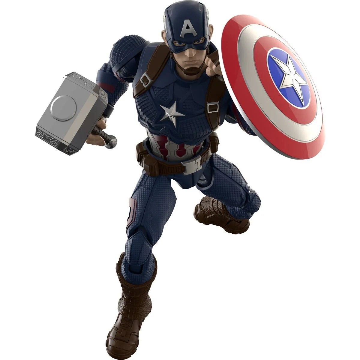 HASBRO - Blokees Marvel Infinity Saga Champion Class Capitán América Armable Original - 81115
