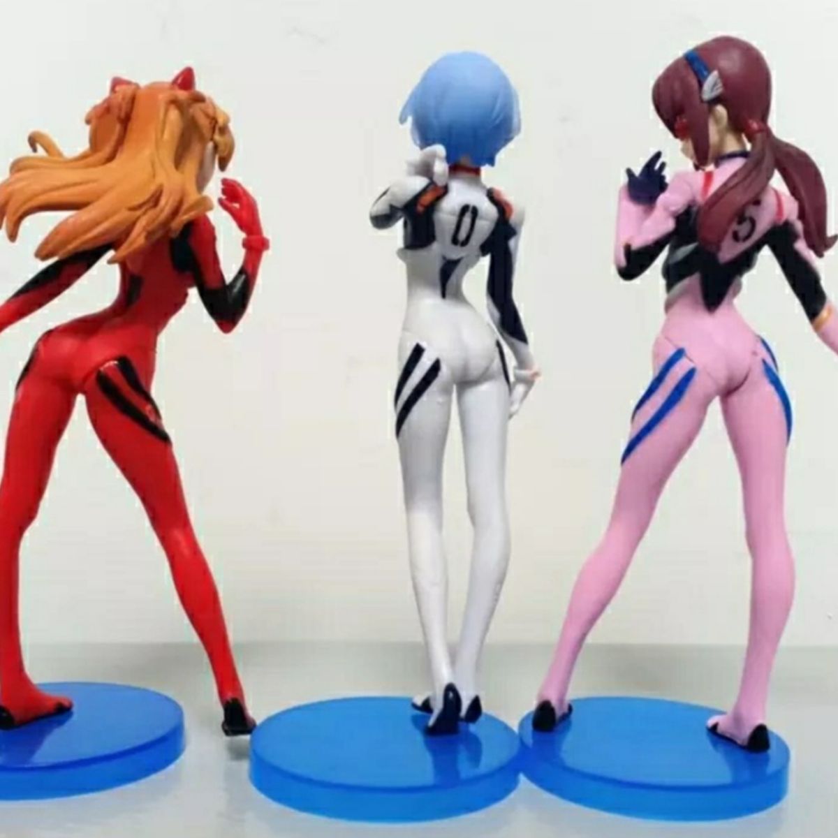 GENERICO - SET EVANGELION ASUKA LANGLEY REI AYANAMI MARI ILLUSTRIOUS