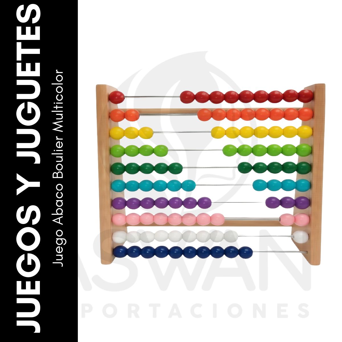GENERICO - Juego Abaco Boulier Multicolor