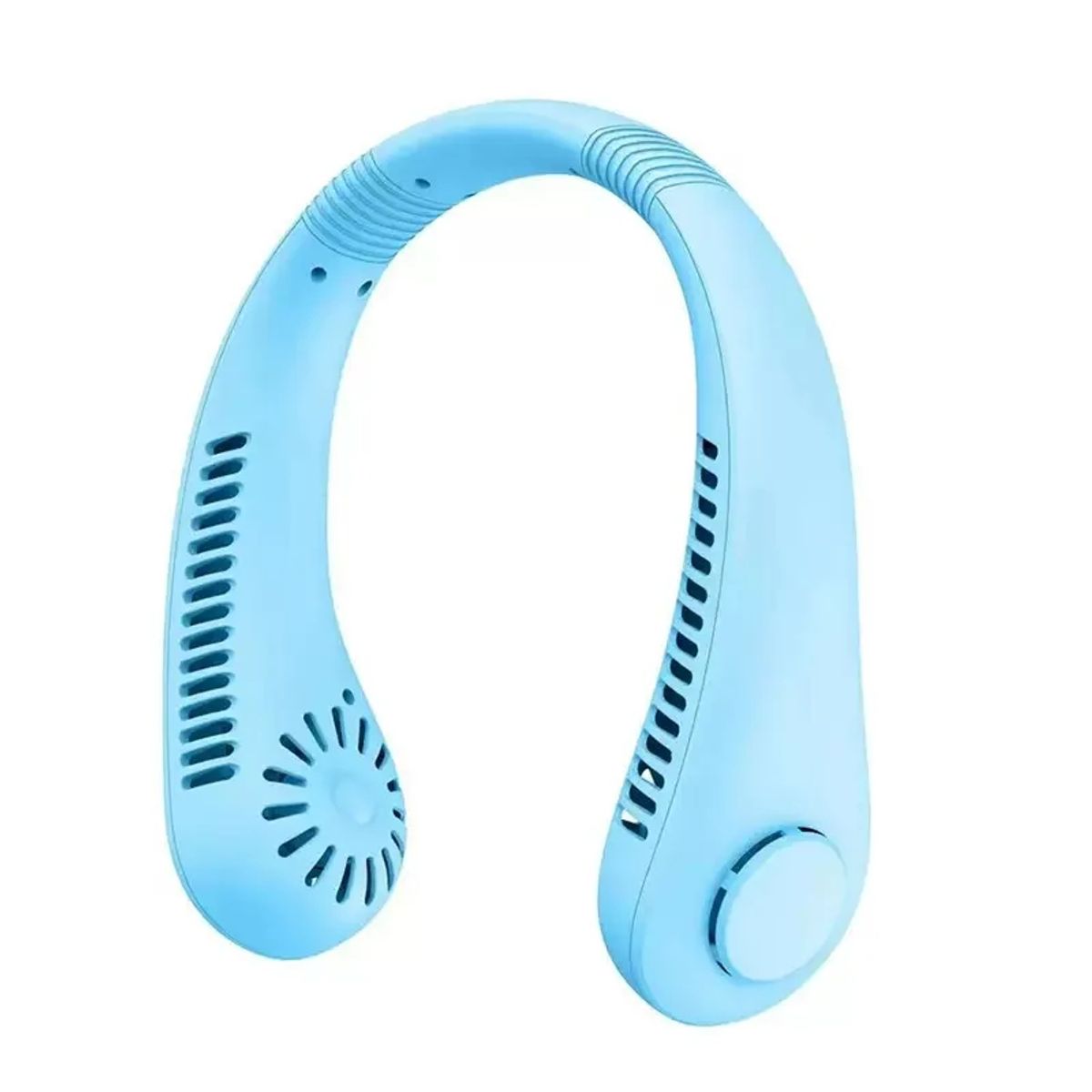 GENERICO - Ventilador de Cuello Portátil USB Recargable de 3 Velocidades
