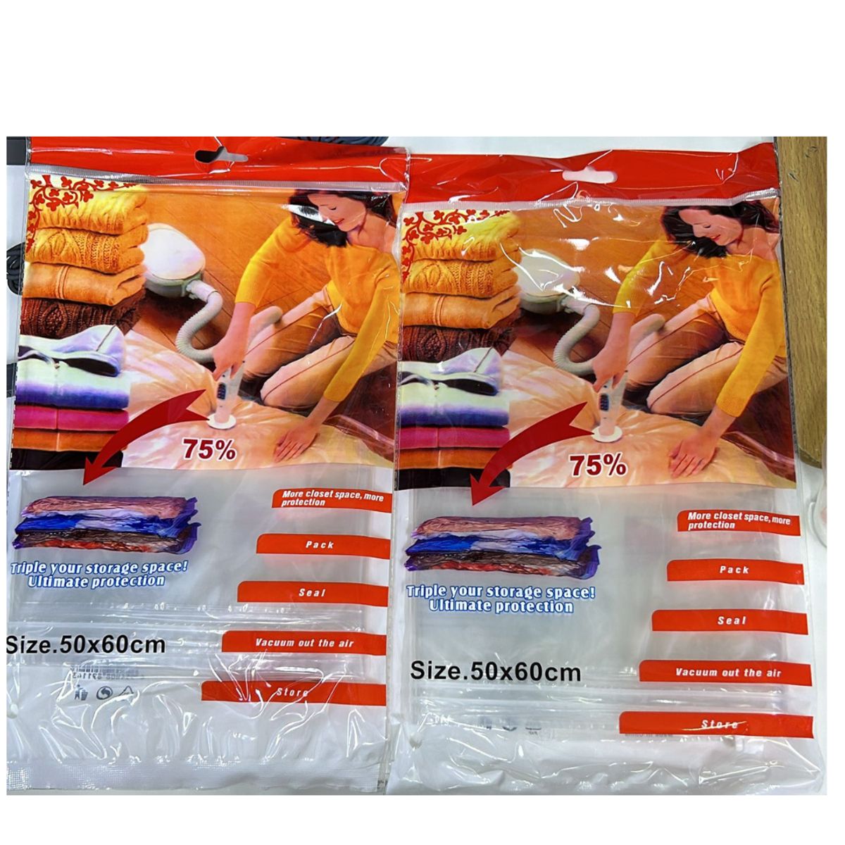 GENERICO - BOLSA COMPRESORA PARA GUARDAR ROPA