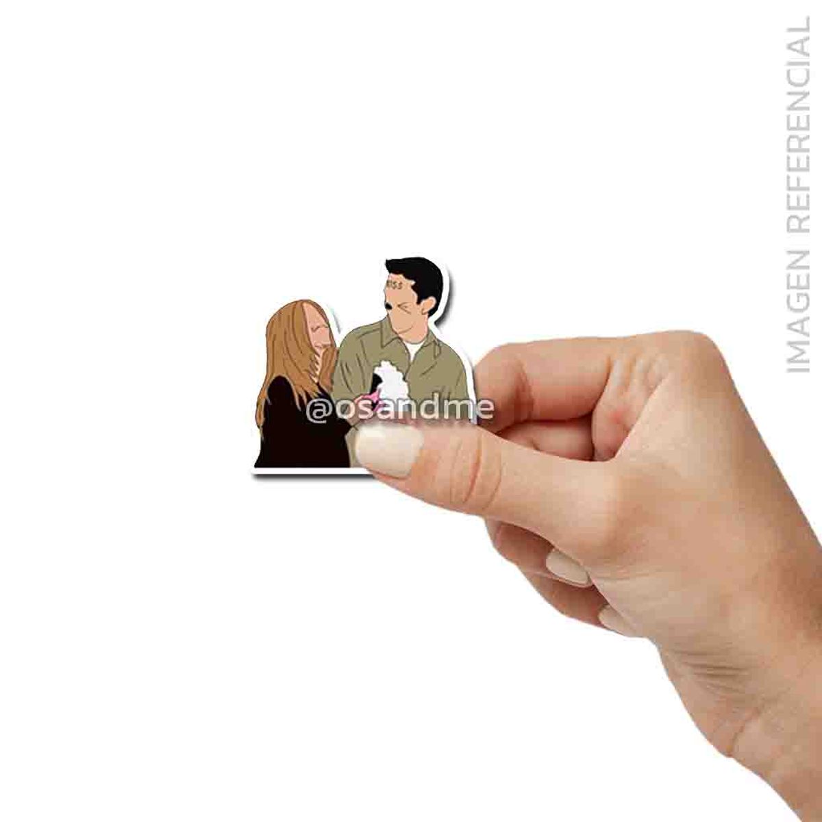 Sticker Friends pack 50 pegatinas serie resistente al agua, marca GENERICO - Foto 2