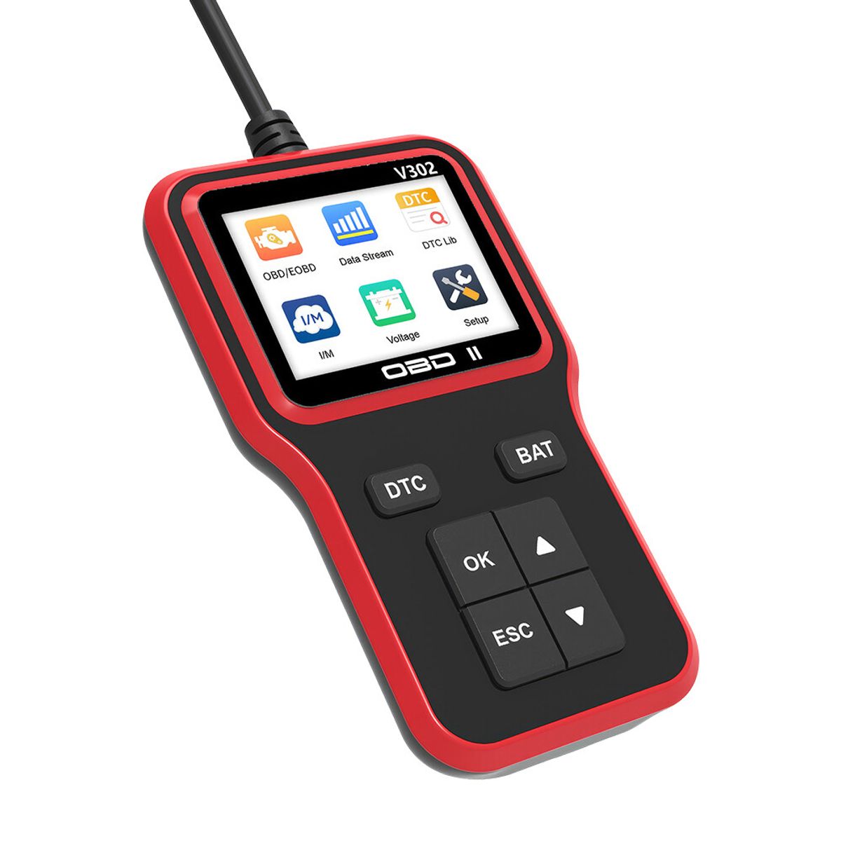 OEM - Escáner OBD2 Completo Diagnóstico Fácil Códigos Datos en Vivo IM EVAP Pantalla a Color