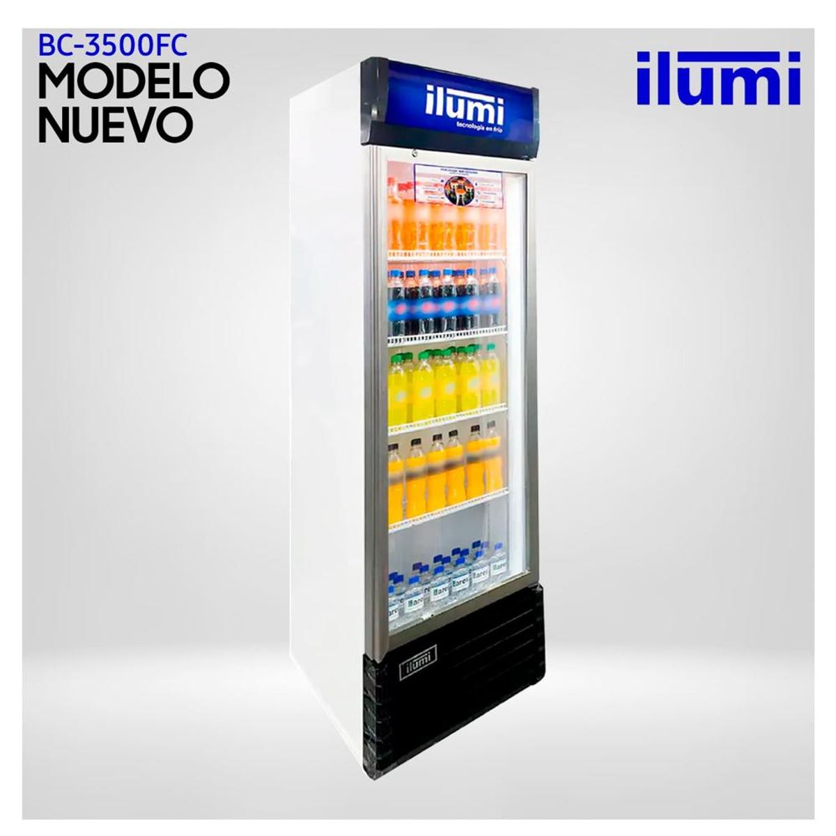 ILUMI - Visicooler ILUMI 350L FAN COOLING BC-3500FC