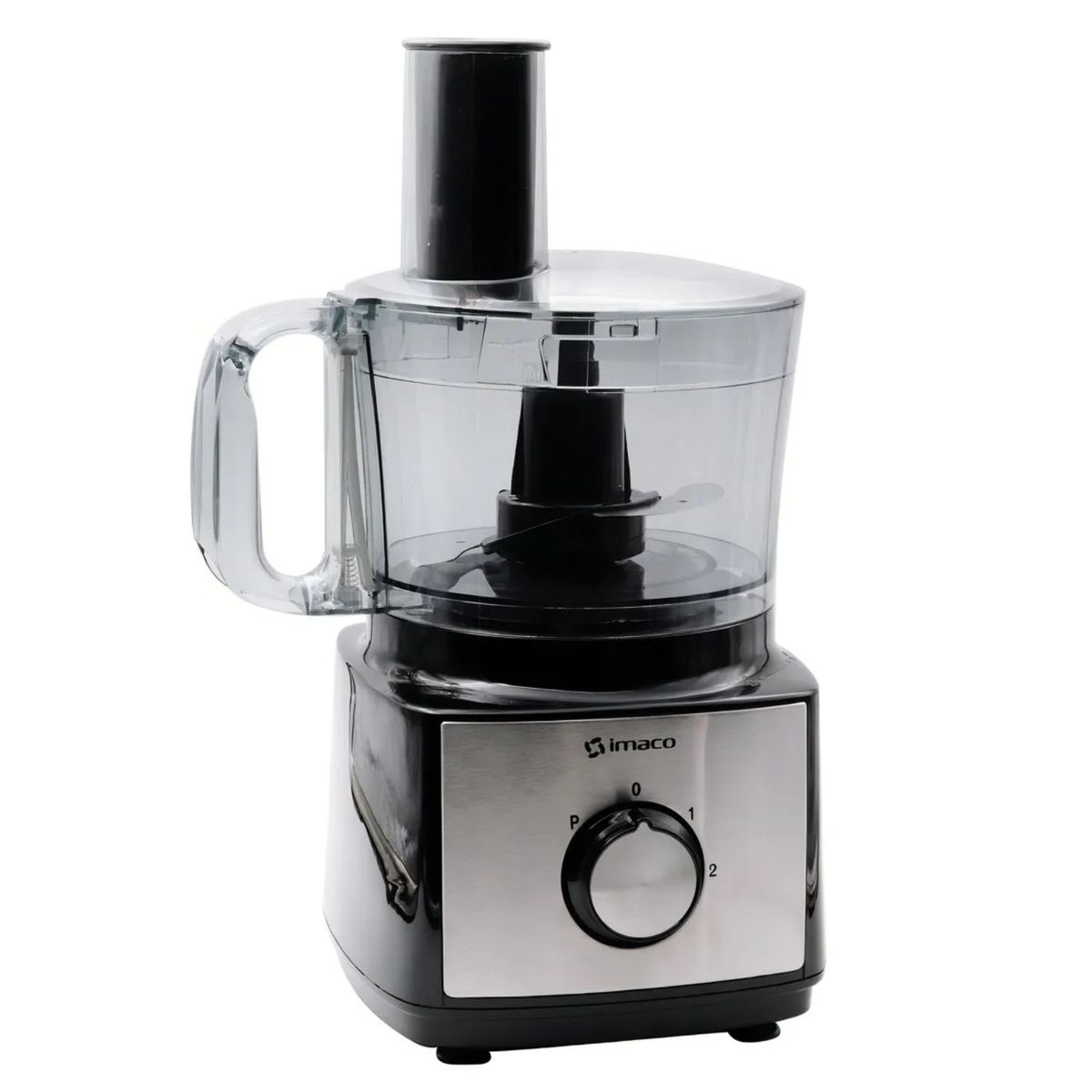 IMACO - Procesador de alimentos Imaco FP7581 8 en 1 Potencia 750 Watts Negro