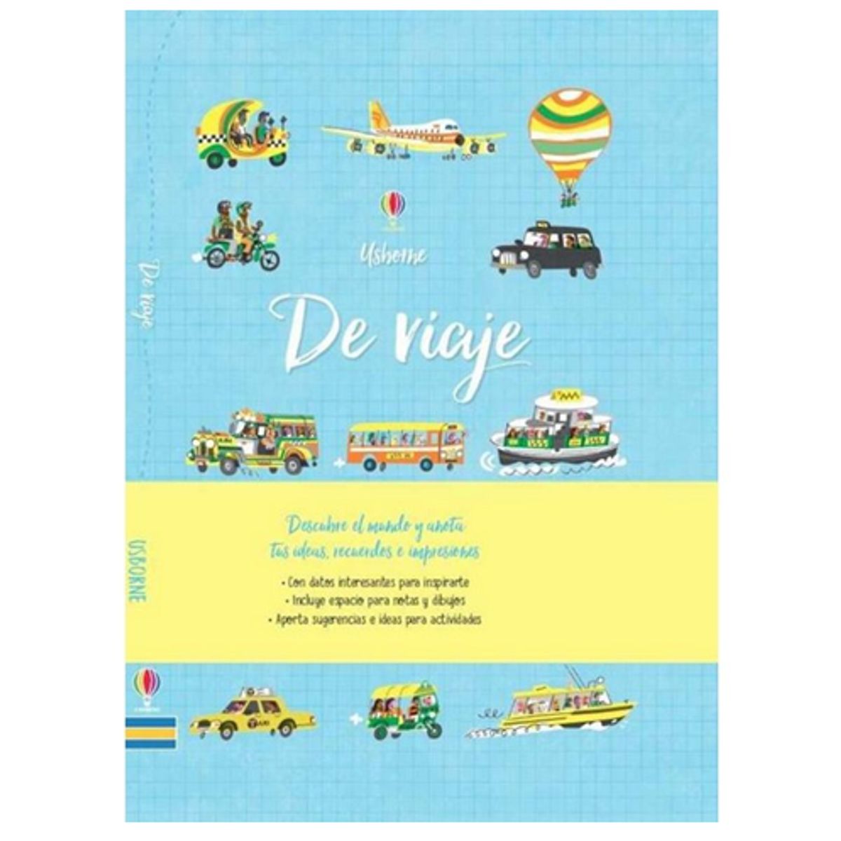 GENERICO - LIBRO DE VIAJE DESCUBRO ANOTO Y RECUERDO USBORNE