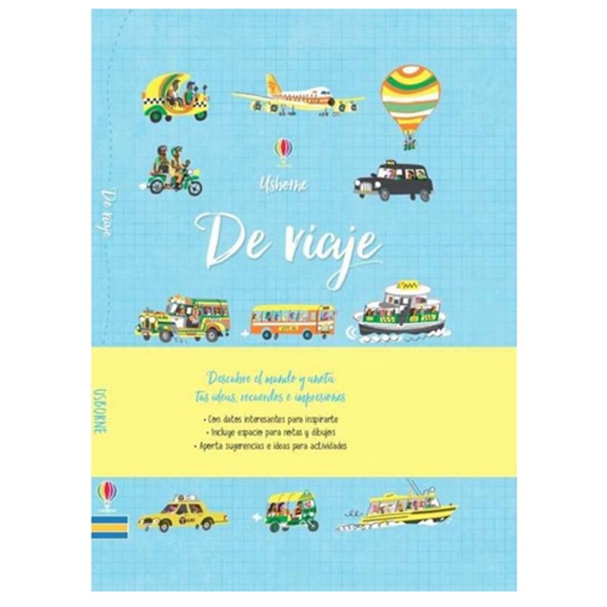 GENERICO - LIBRO DE VIAJE DESCUBRO ANOTO Y RECUERDO USBORNE