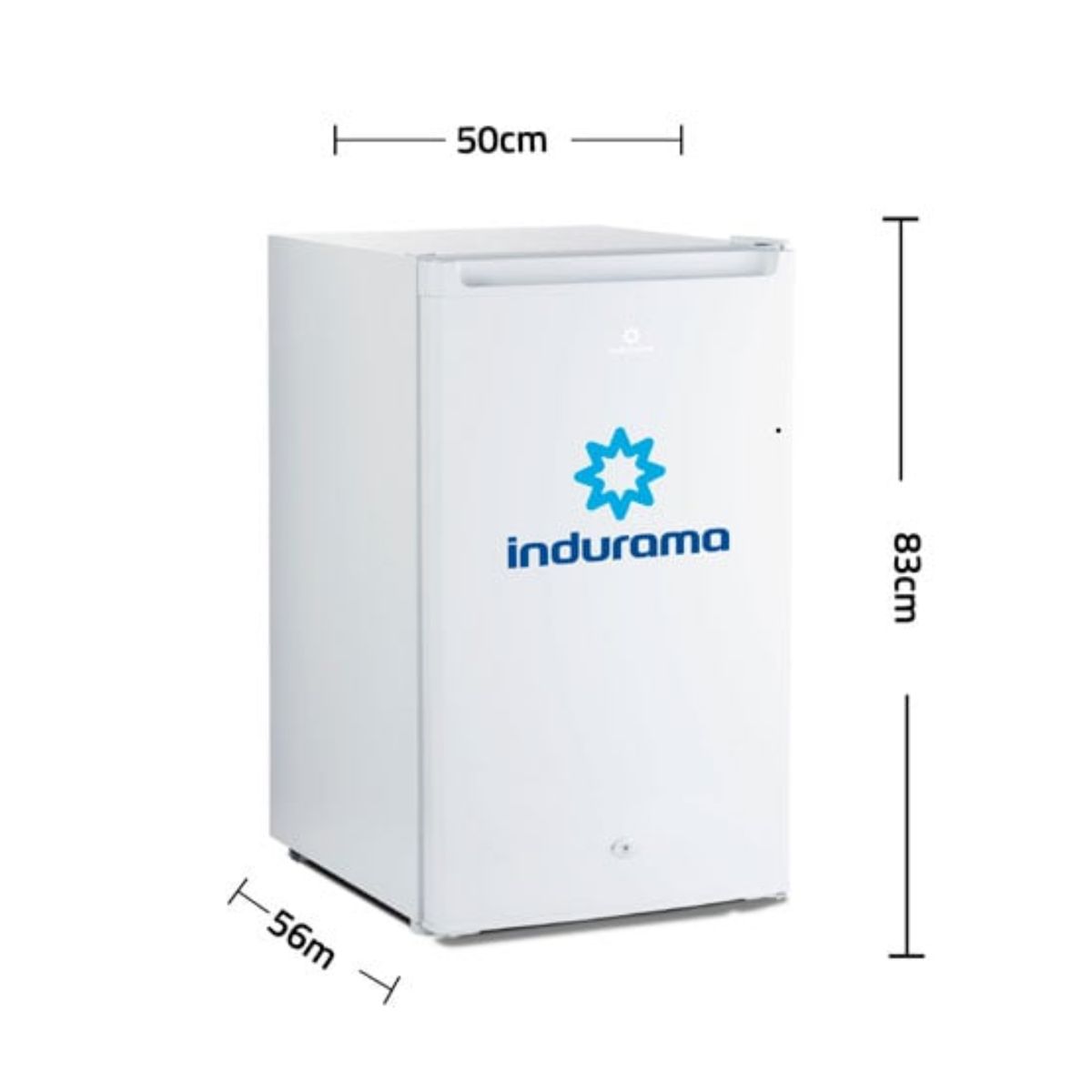 INDURAMA - Frigobar Indurama RI-159BL 122 L – Blanco