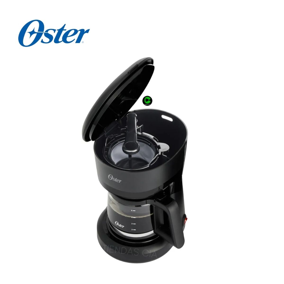 OSTER - Combo Oster Freidora de Aire CKSTAF60WMDF y Cafetera 5 Tazas