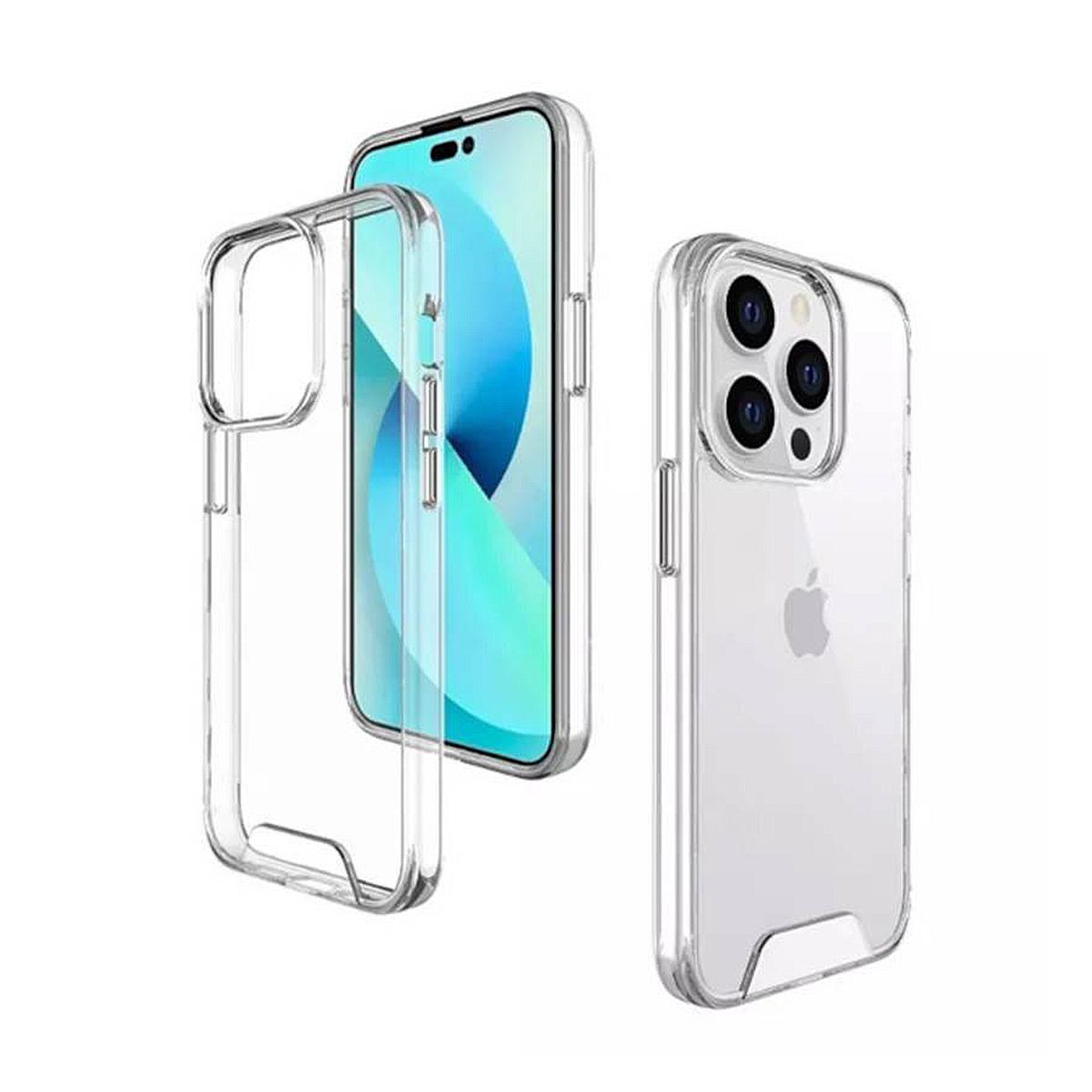 CASE - Case funda space para Iphone 17 anticaida resistente transparente