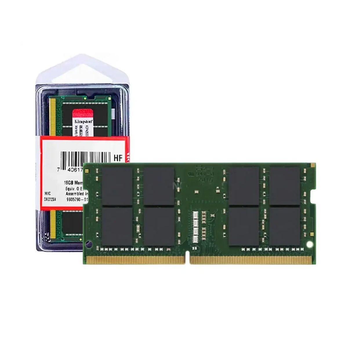 KINGSTON - Módulo Ram Kingston Valueram 32Gb Ddr4 3200Mhz Cl22 Sodimm Para Portátil Y Mini Pc