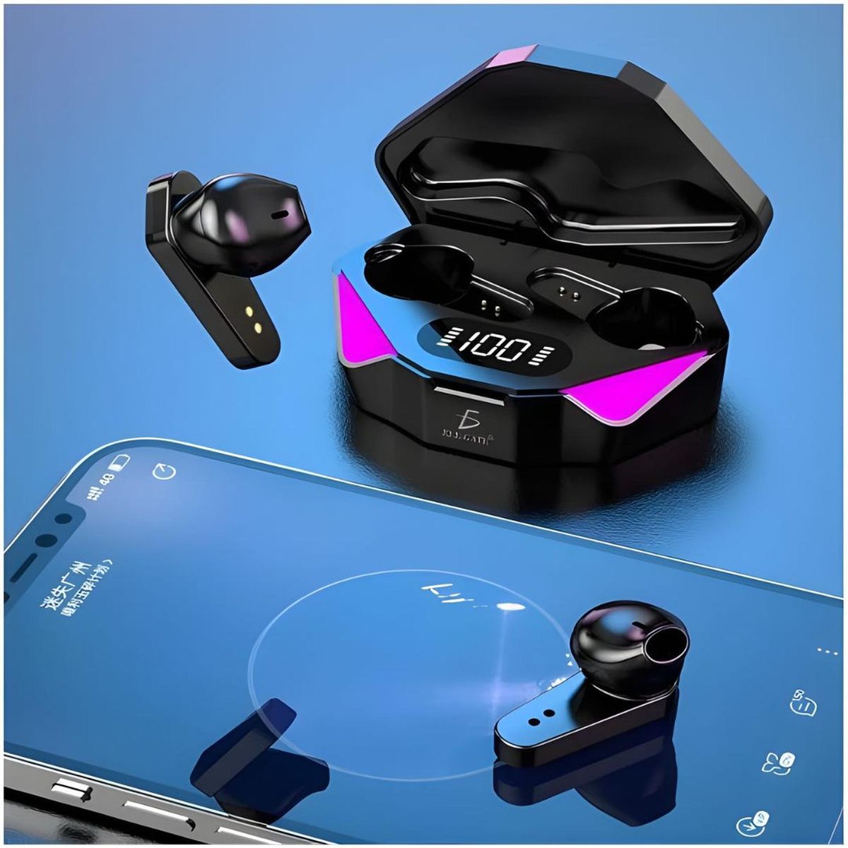 GENERICO - Audífonos Inalámbricos Bluetooth X15 Auriculares Gamer Táctil Pantalla Digital