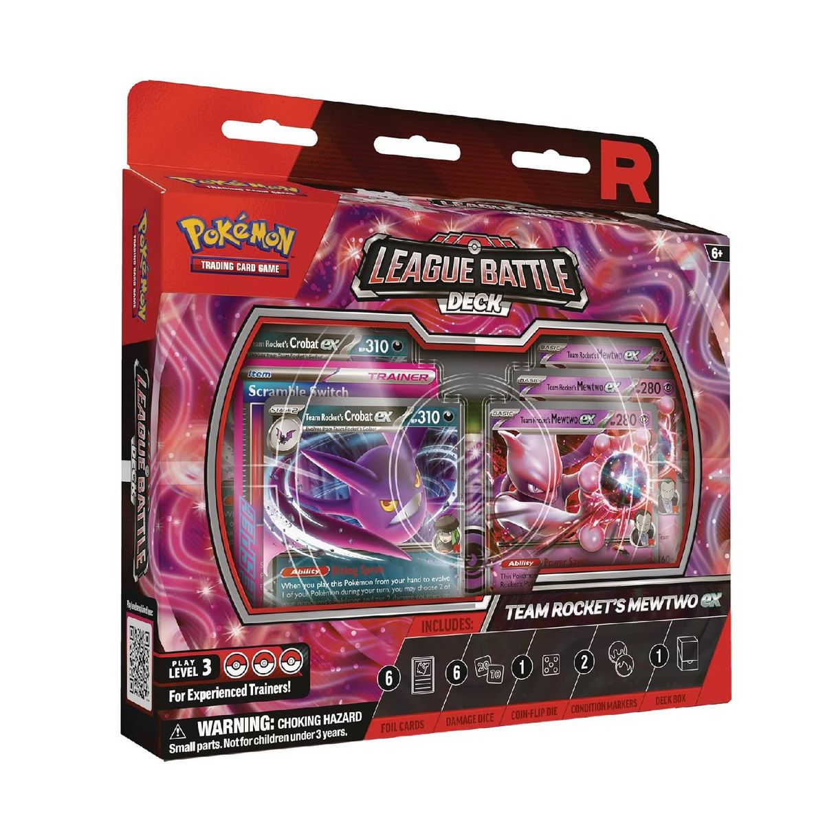 POKEMON - Pokemon TCG League Battle Deck Team Rockets Mewtwo ex Ingles